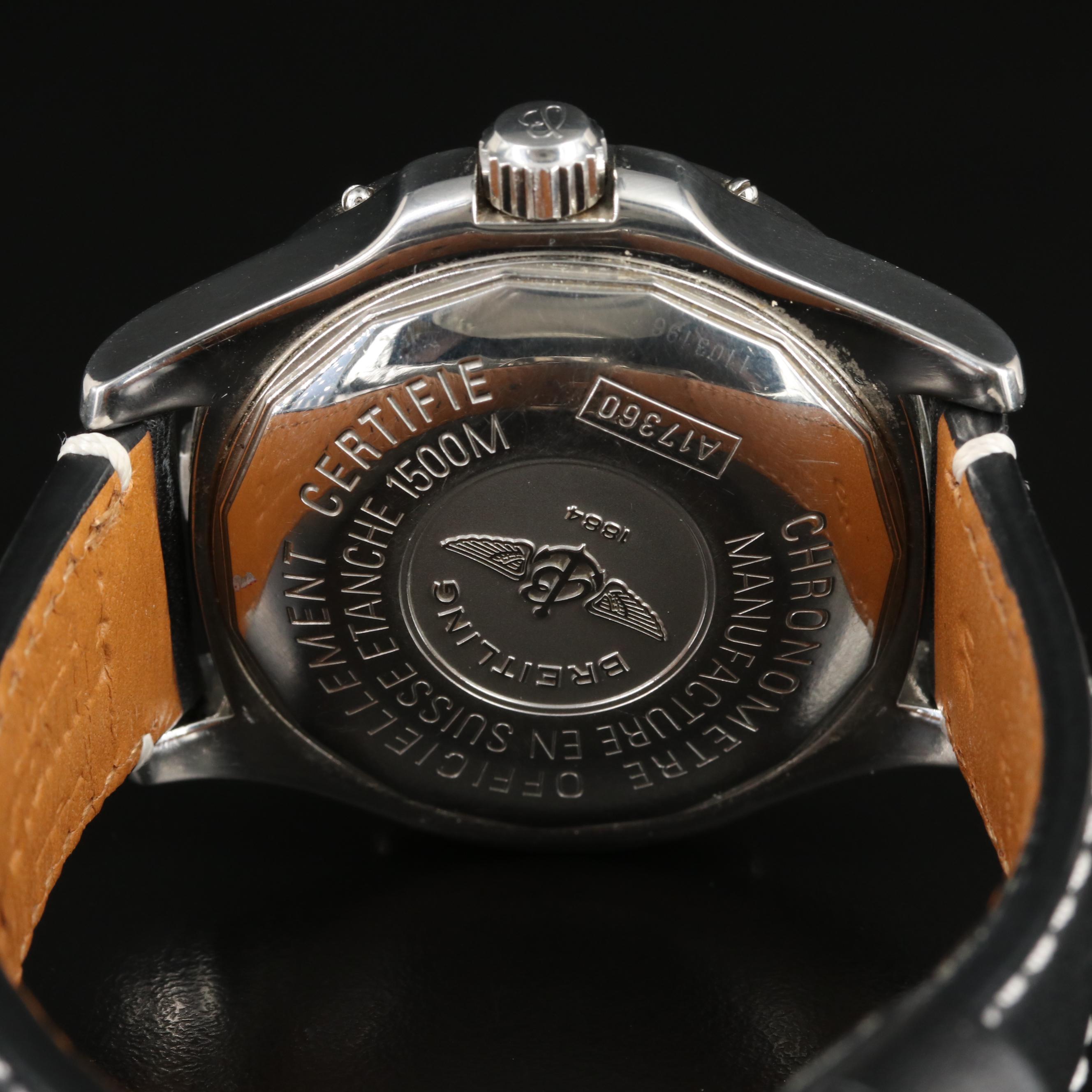 Breitling SuperOcean 1500M Blue 42MM Steel Automatic Watch