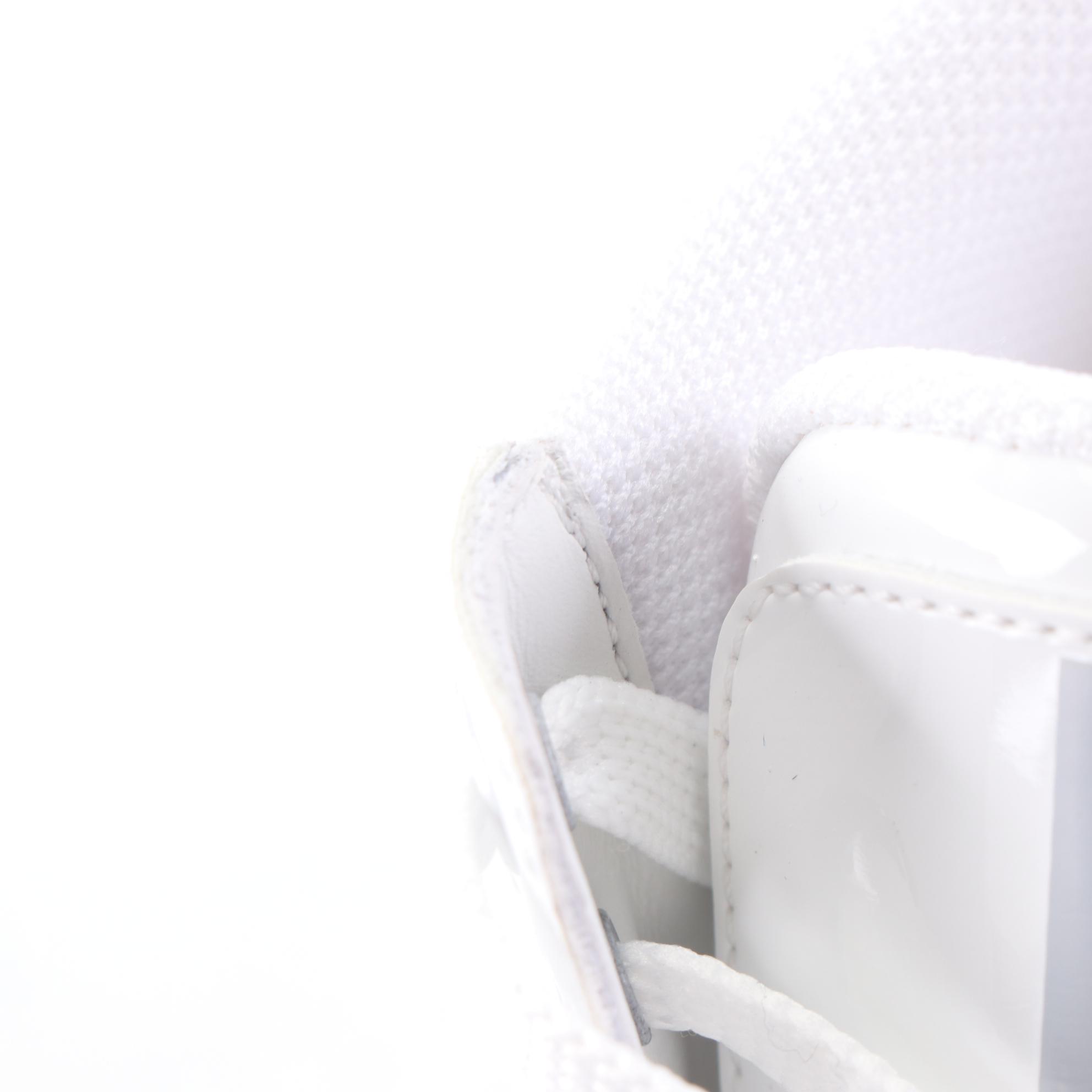 Christian Dior D-Player Sneakers in Quilted Nylon/Patent Leather with Box