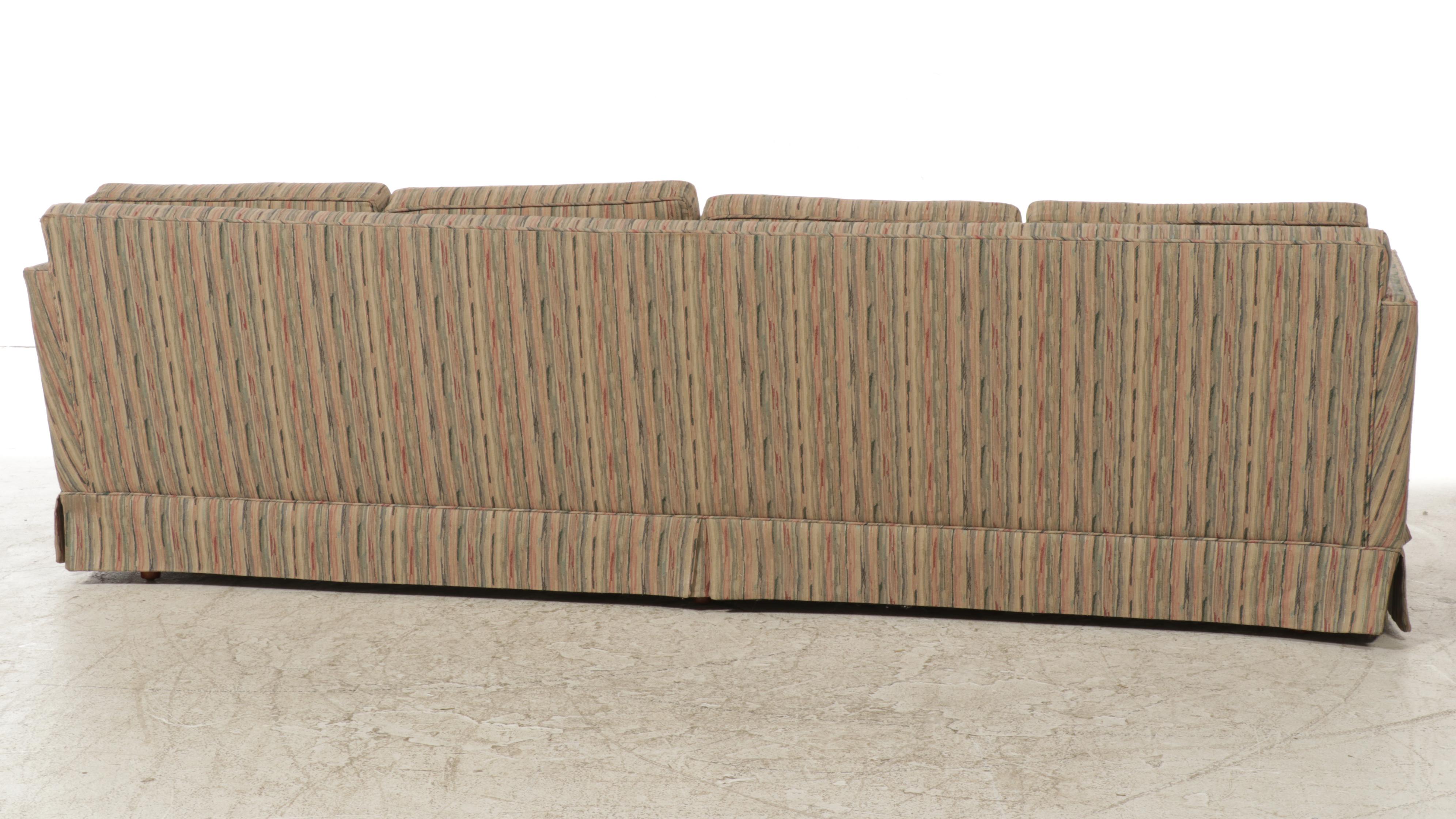 Mid Century Modern Custom-Upholstered Sofa