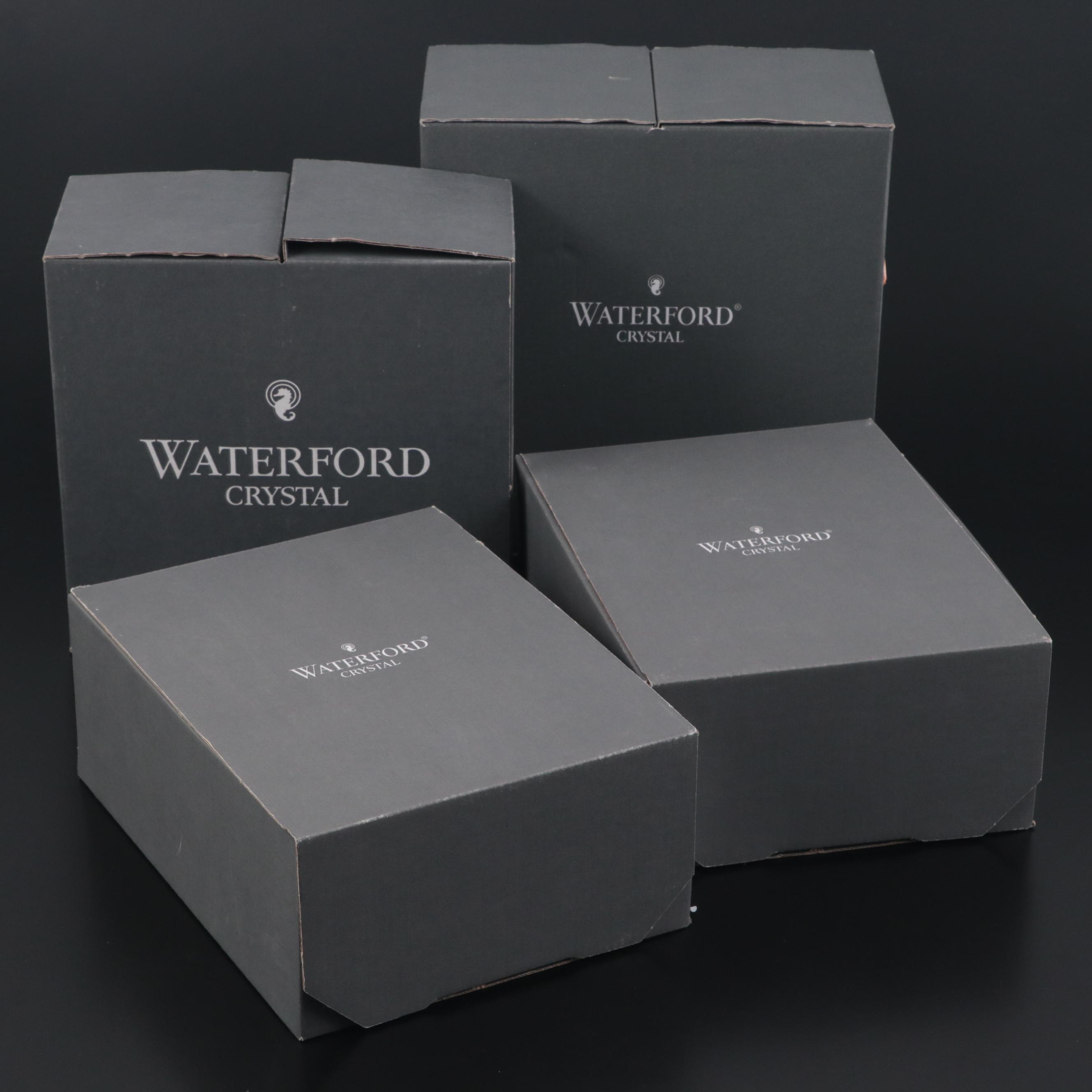 Waterford Crystal "Dolmen" and "Clannad" Wine Glasses