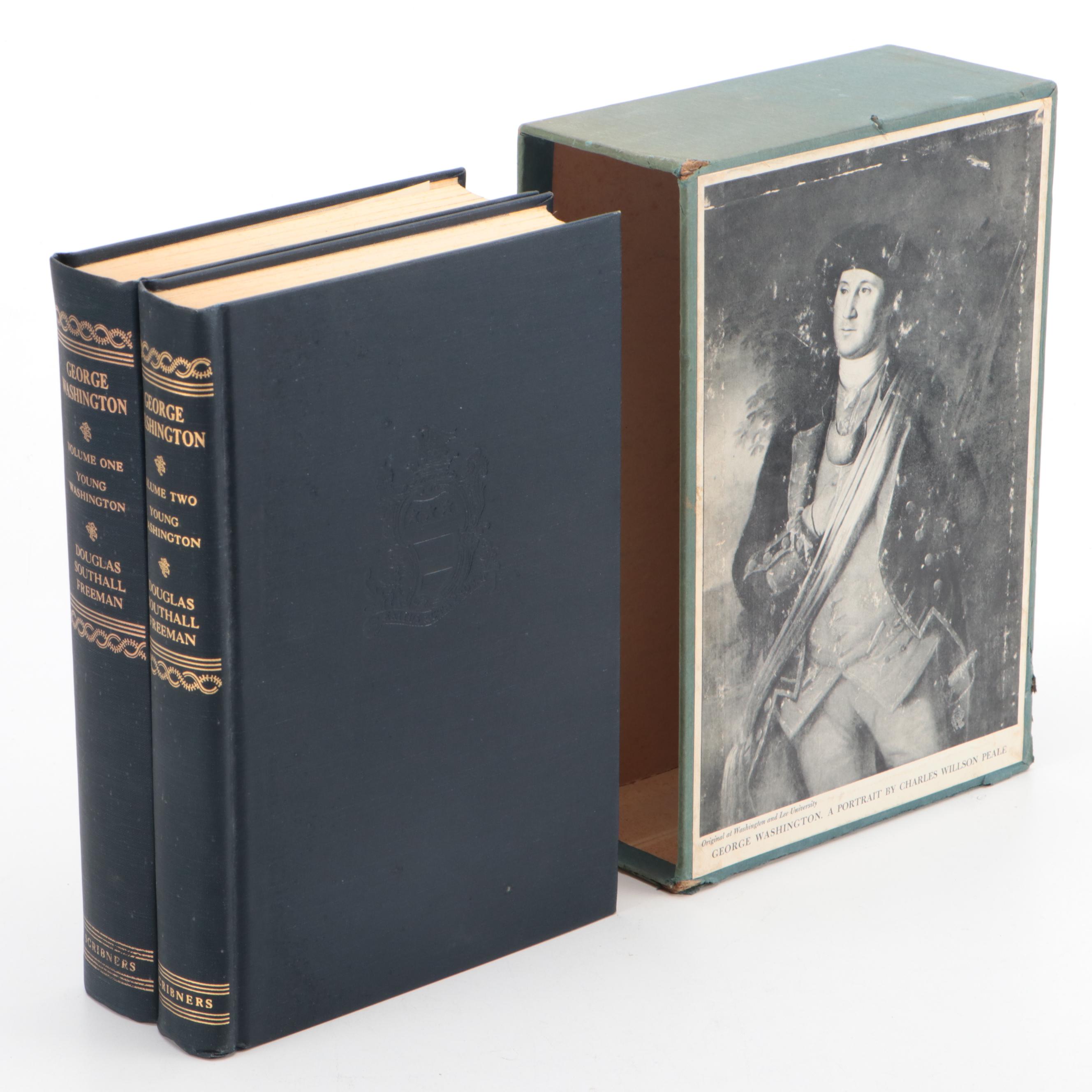 "George Washington: A Biography" Six-Volume Set by Douglas Southall Freeman