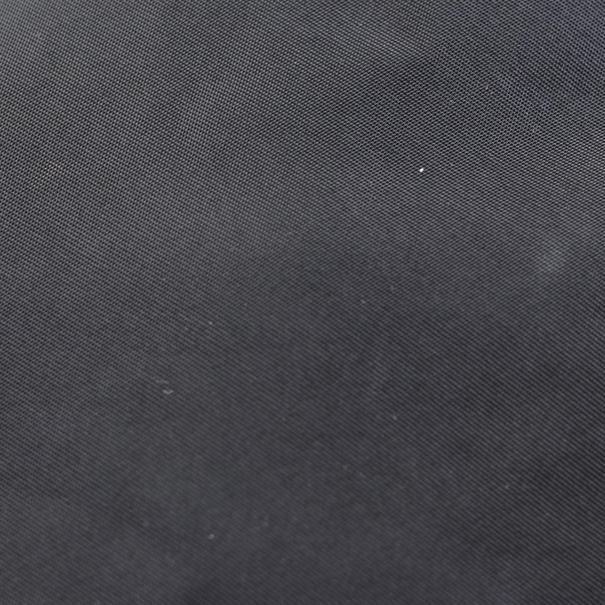 Prada Front Pocket Drawstring Backpack in Black Tessuto with Leather Trim