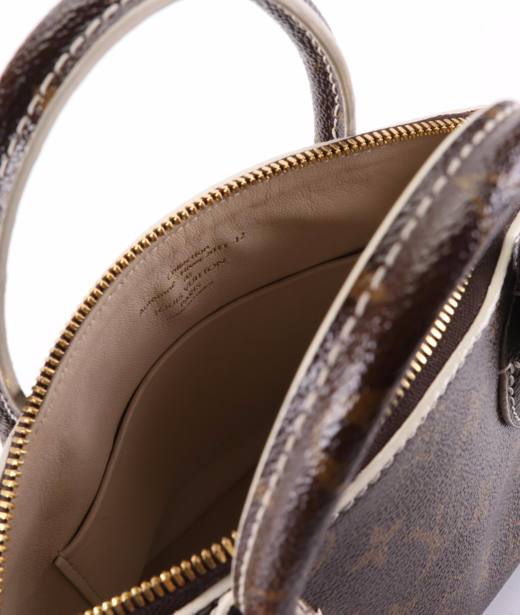 Louis Vuitton Fetish Lockit BB Bag in Glossy Monogram Canvas