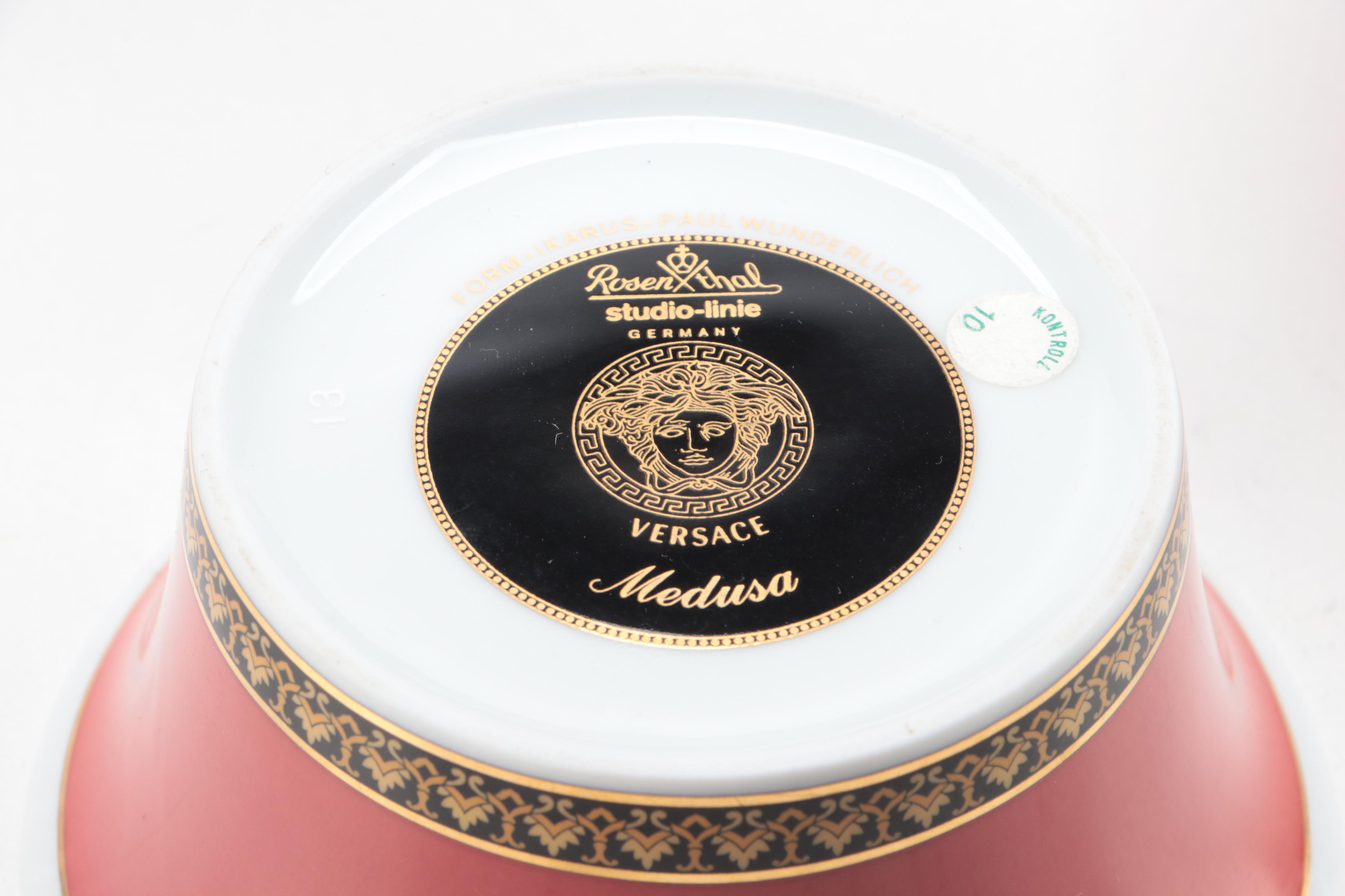 Versace for Rosenthal "Medusa" Porcelain Dinnerware and Table Accessories