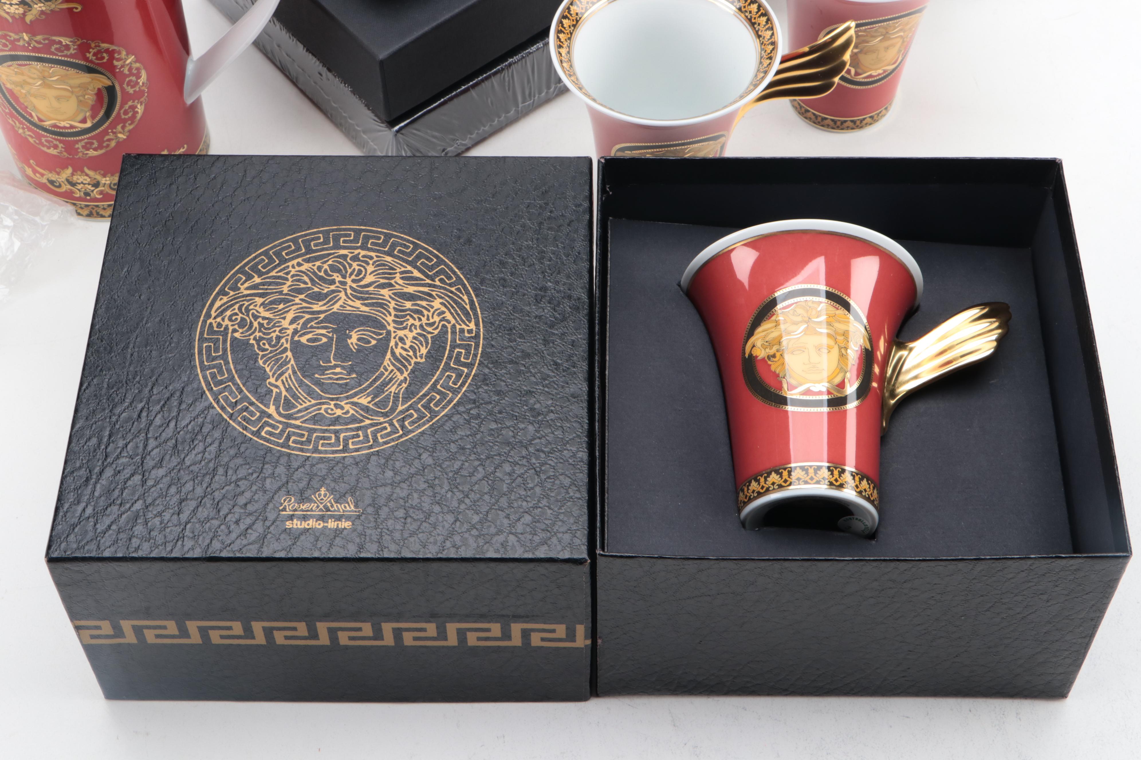 Versace for Rosenthal "Medusa" Porcelain Dinnerware and Table Accessories