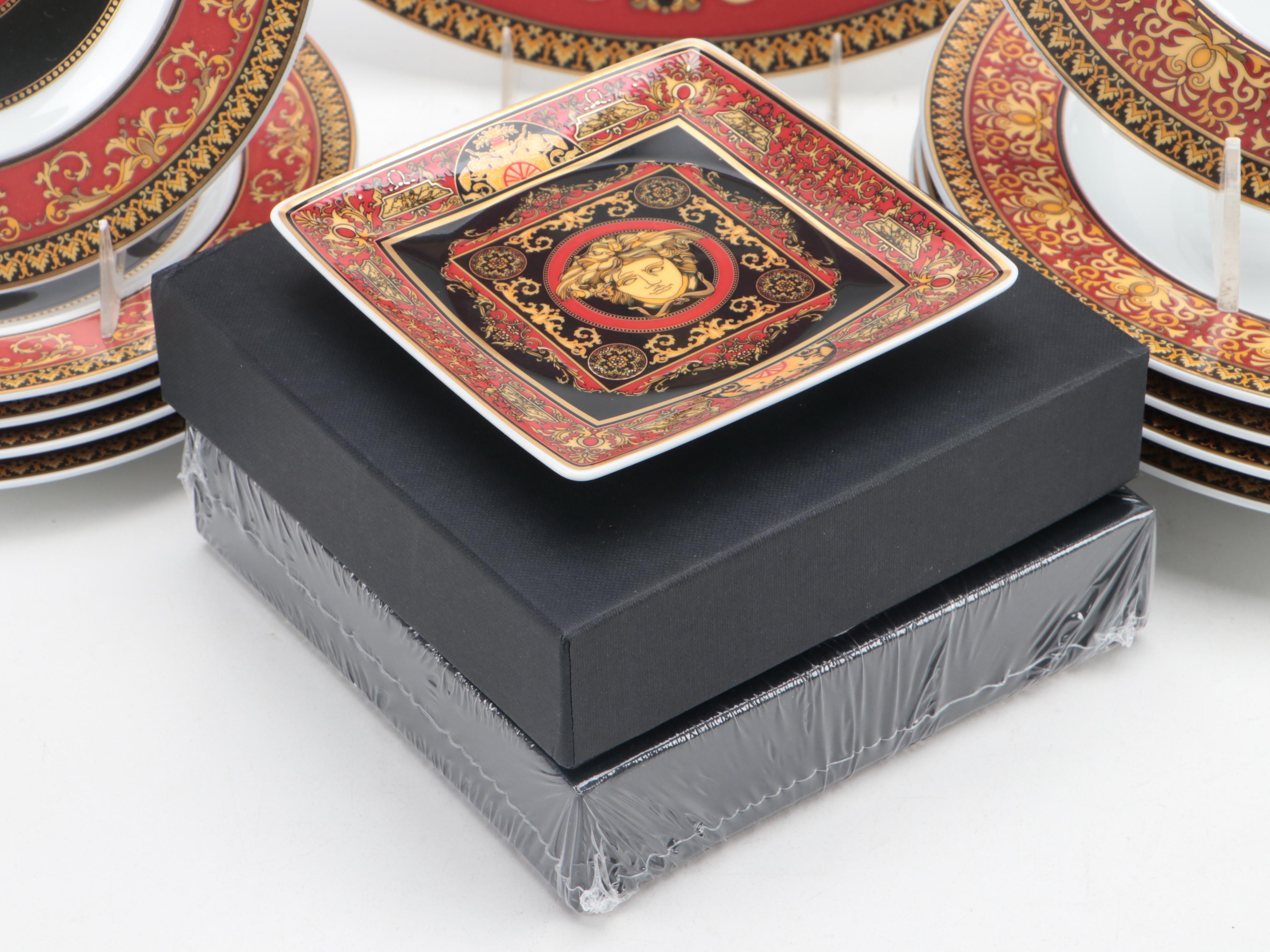 Versace for Rosenthal "Medusa" Porcelain Dinnerware and Table Accessories