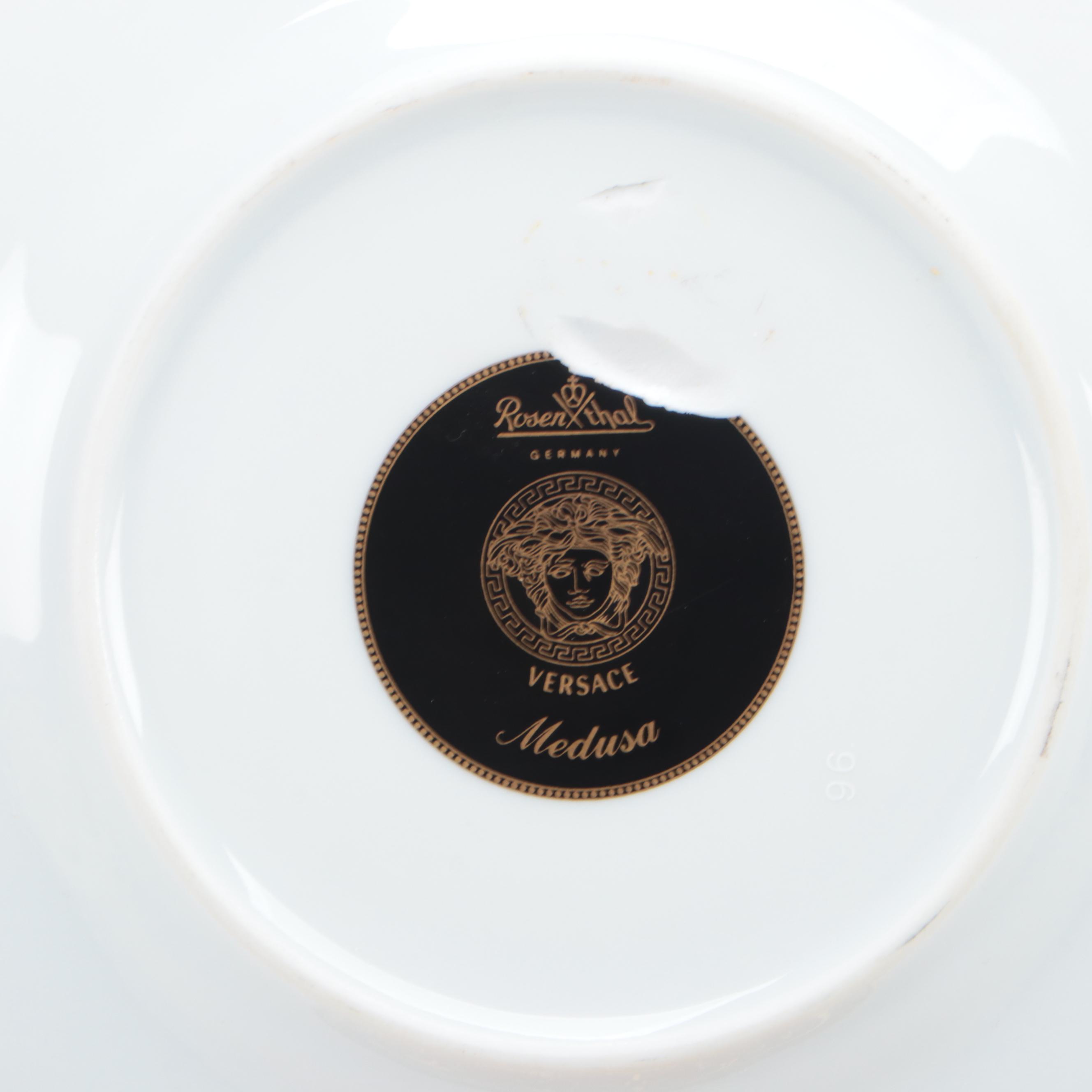 Versace for Rosenthal "Medusa" Porcelain Dinnerware and Table Accessories