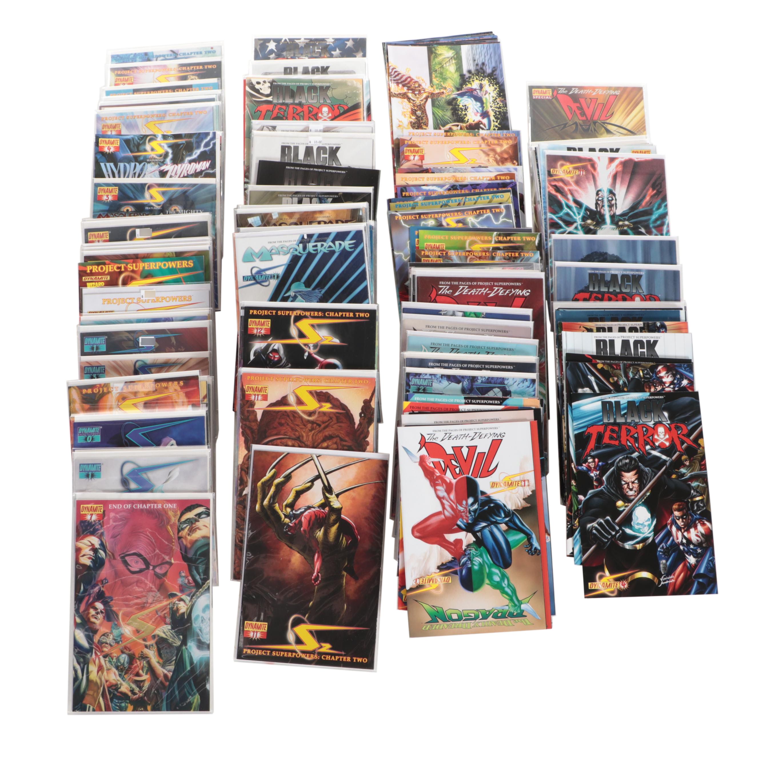 Modern Age Dynamite "Project Superpowers", "Masquerade" and More Comic Books