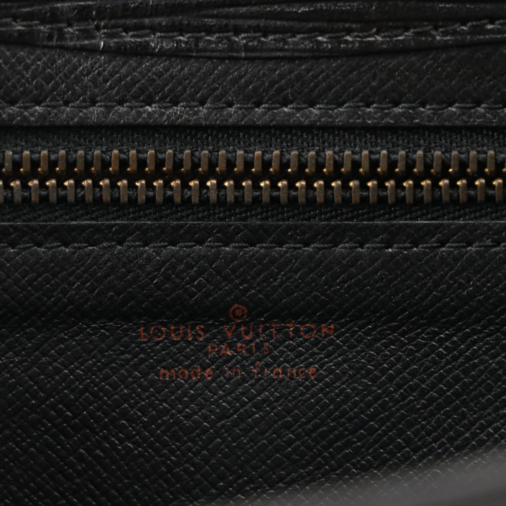 Louis Vuitton Art Deco Envelope Clutch in Epi and Smooth Leather