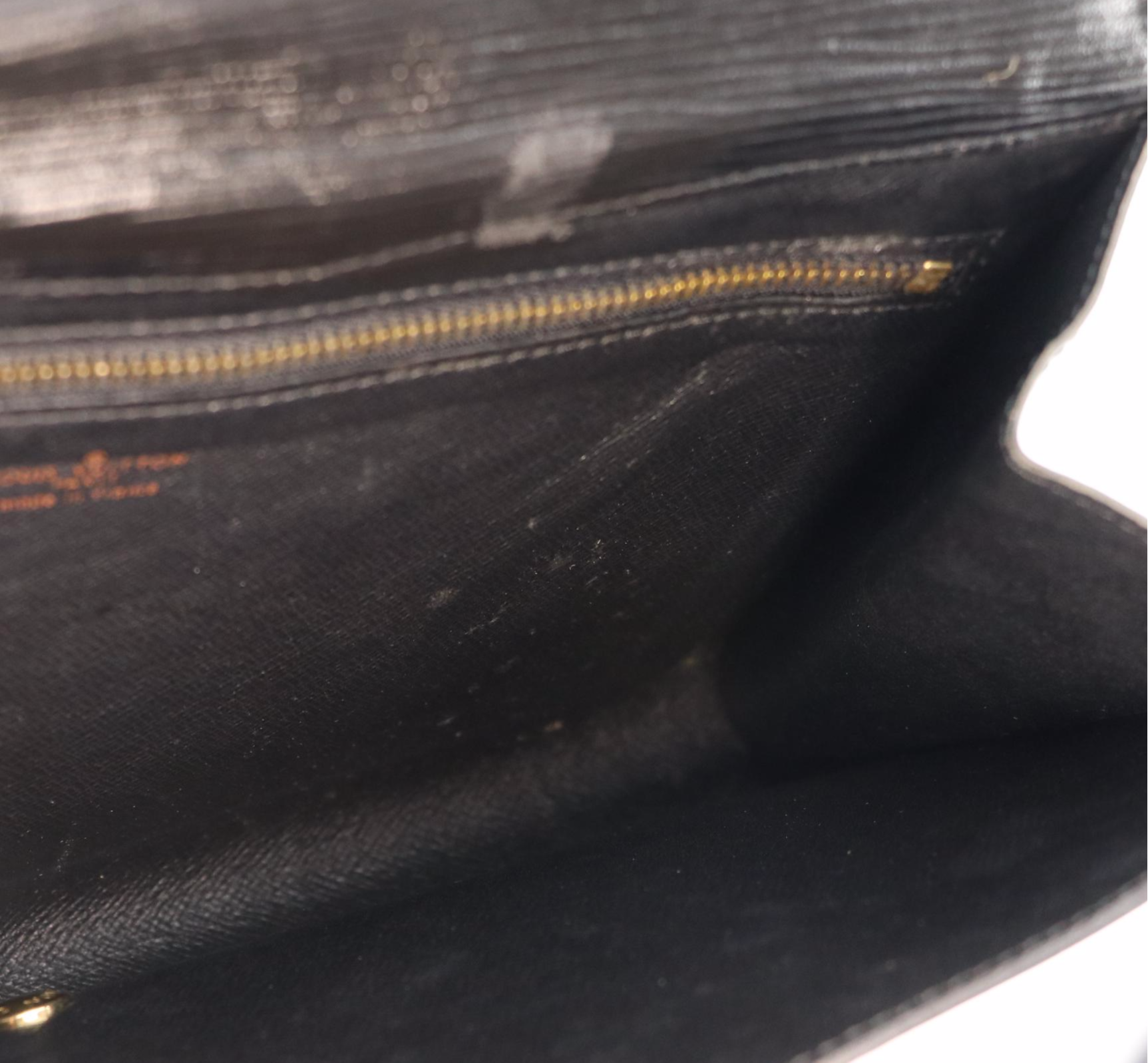 Louis Vuitton Art Deco Envelope Clutch in Epi and Smooth Leather