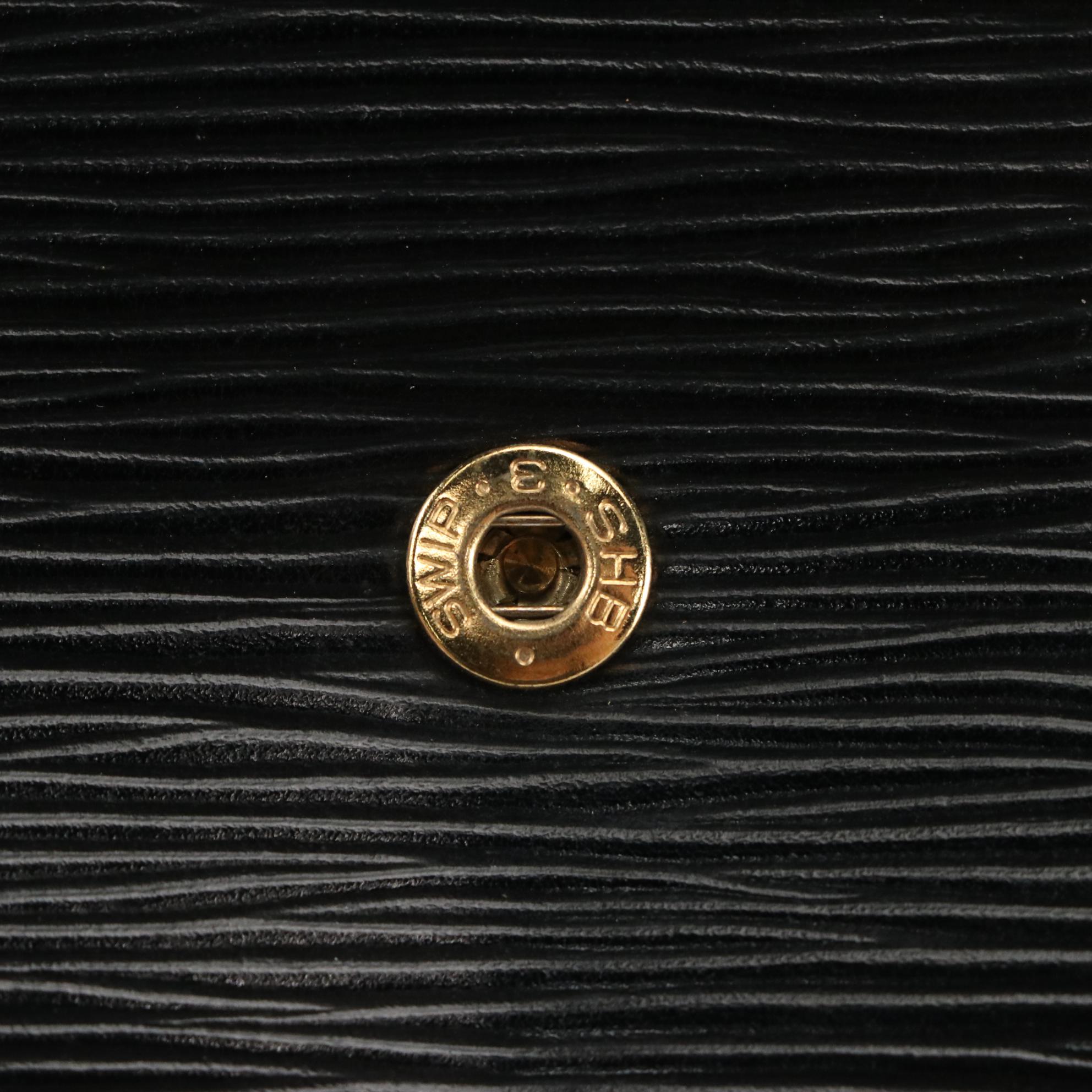 Louis Vuitton Art Deco Envelope Clutch in Epi and Smooth Leather