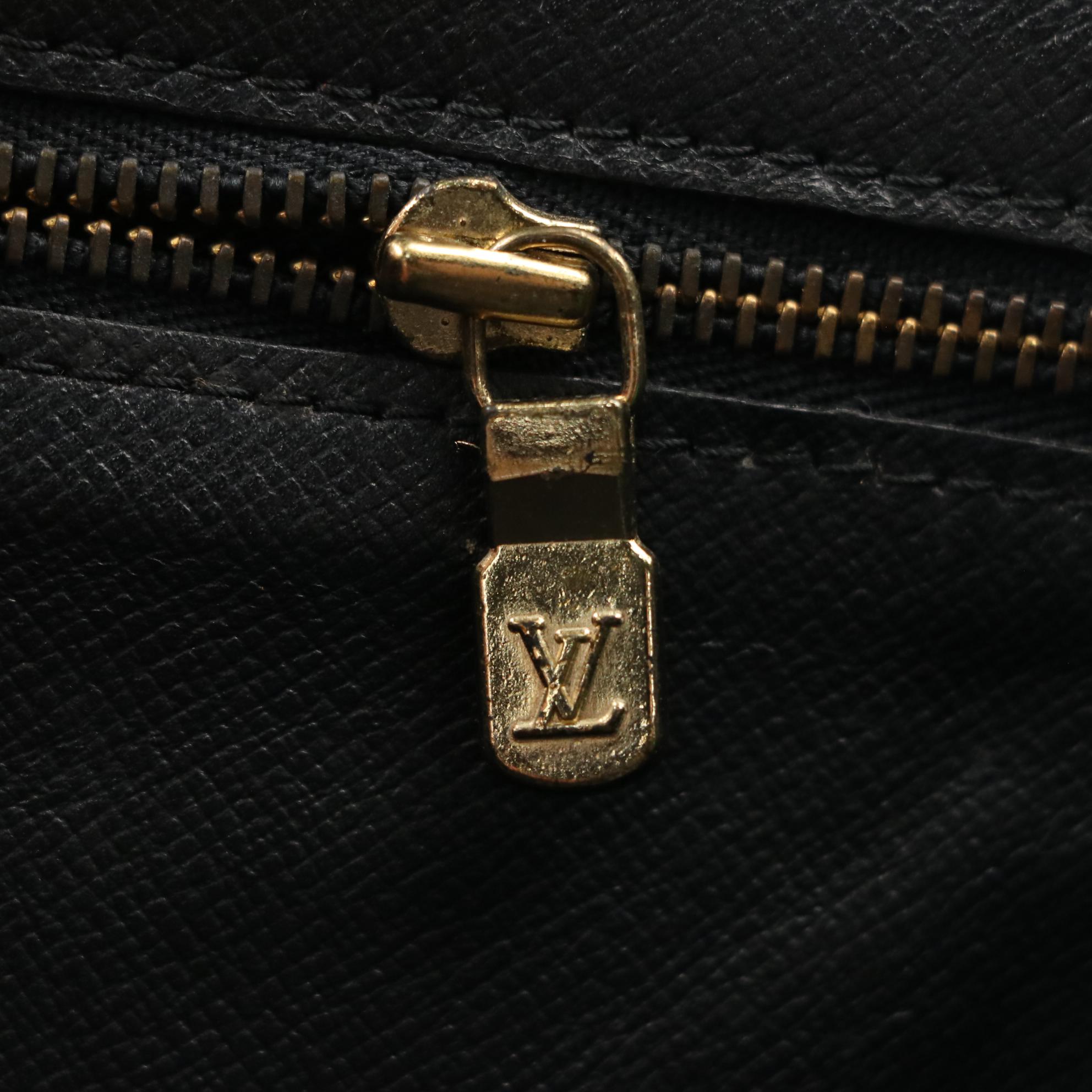 Louis Vuitton Art Deco Envelope Clutch in Epi and Smooth Leather