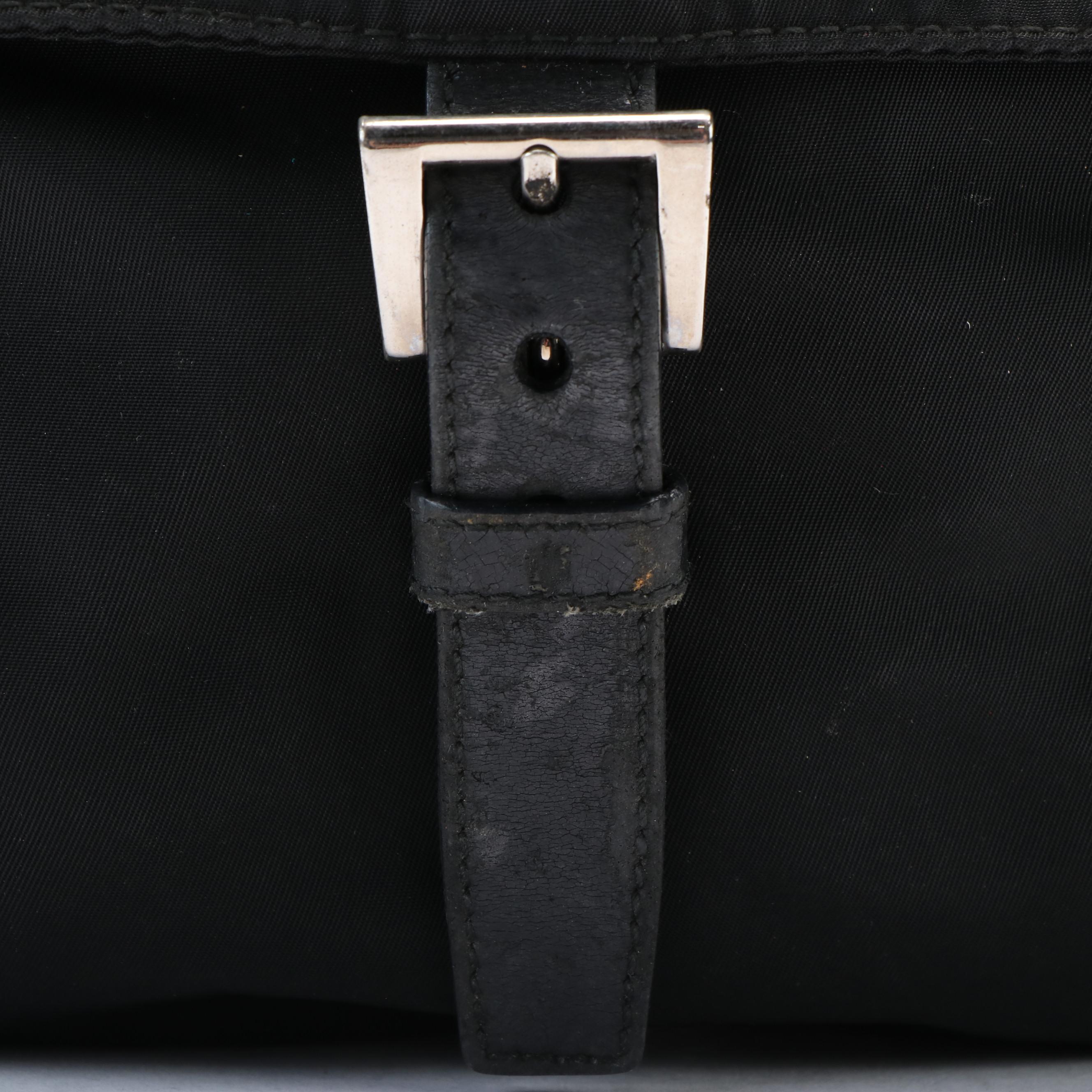 Prada Crossbody Bag in Black Tessuto Nylon