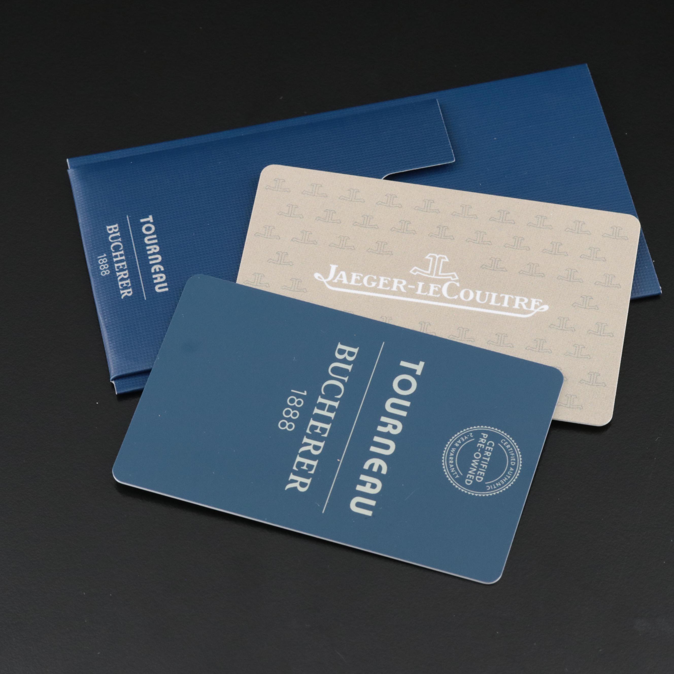 18K Jaeger-LeCoulture Geophysic Universal Time Automatic Watch