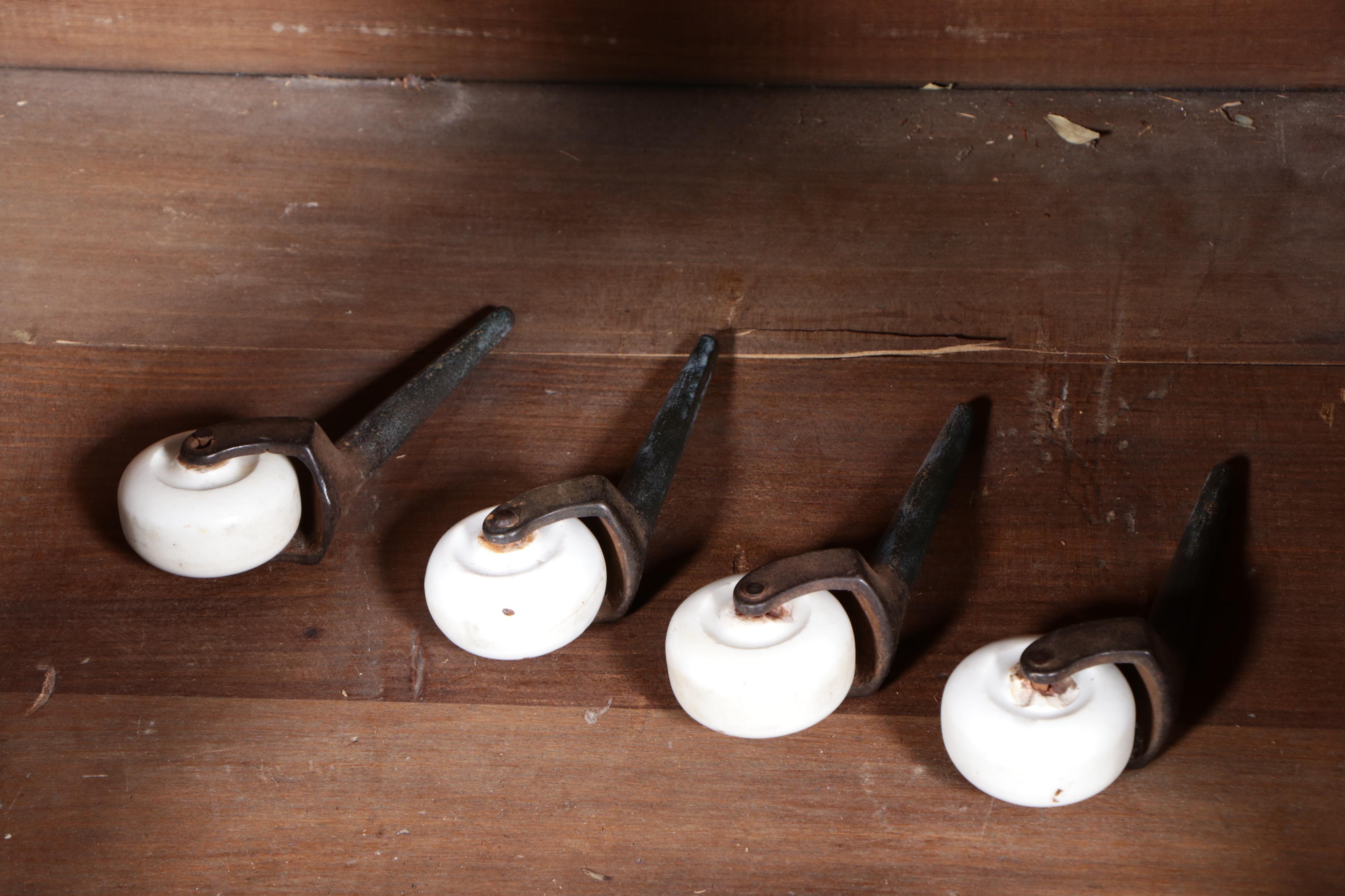 Victorian Eastlake Style Burl, Figured Walnut and Walnut Knockdown Wardrobe