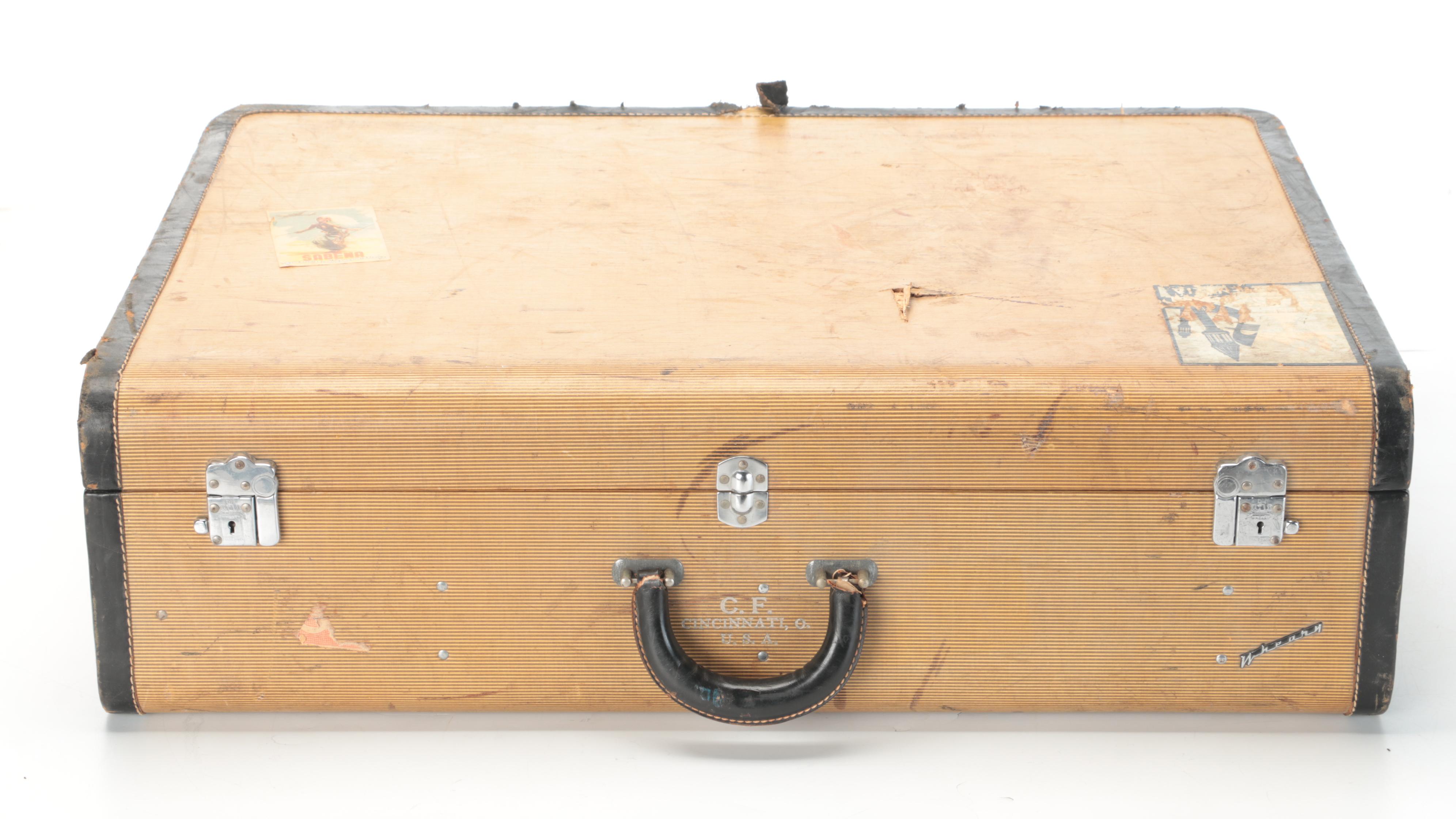 Wheary Fitted Luggage with Hangers