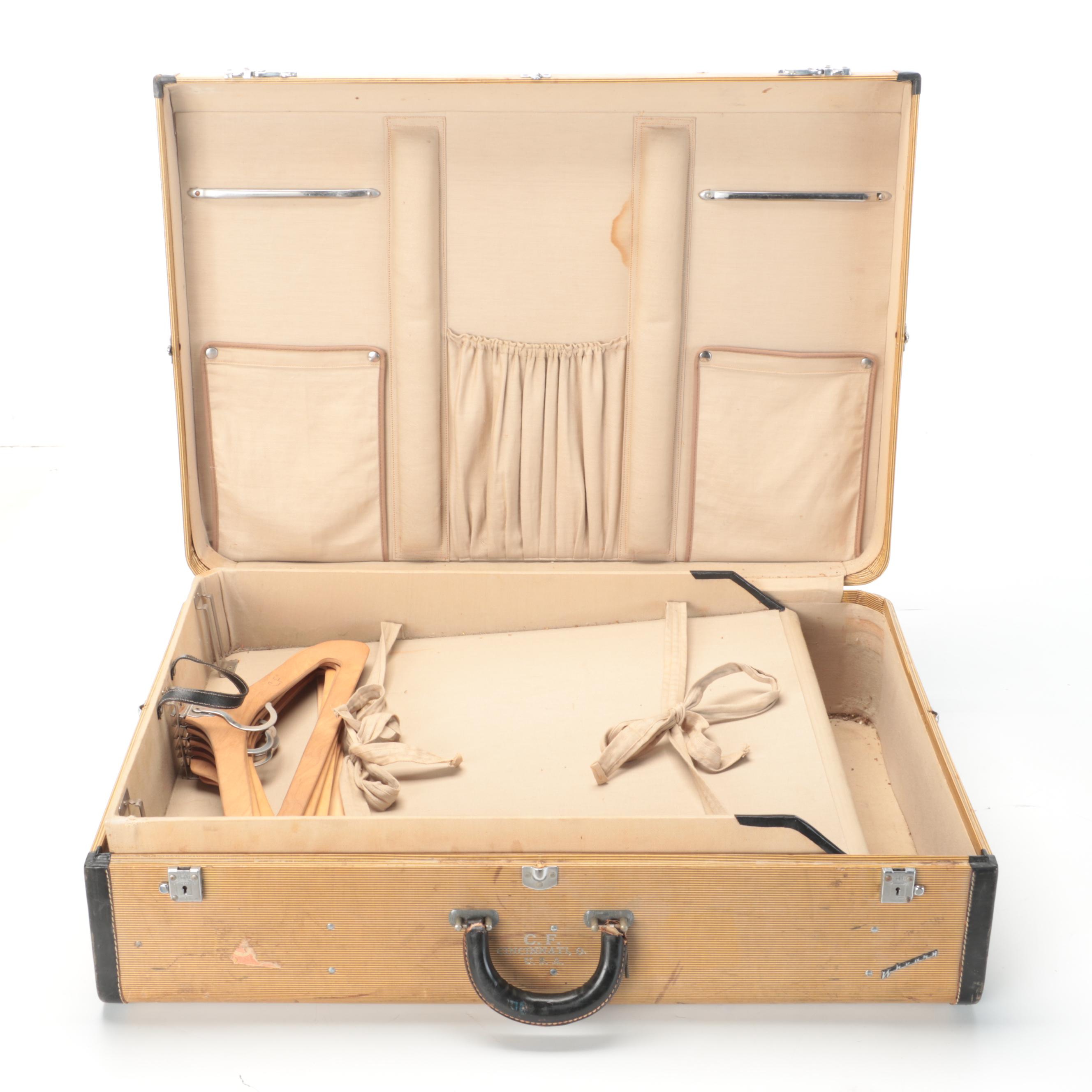 Wheary Fitted Luggage with Hangers EBTH