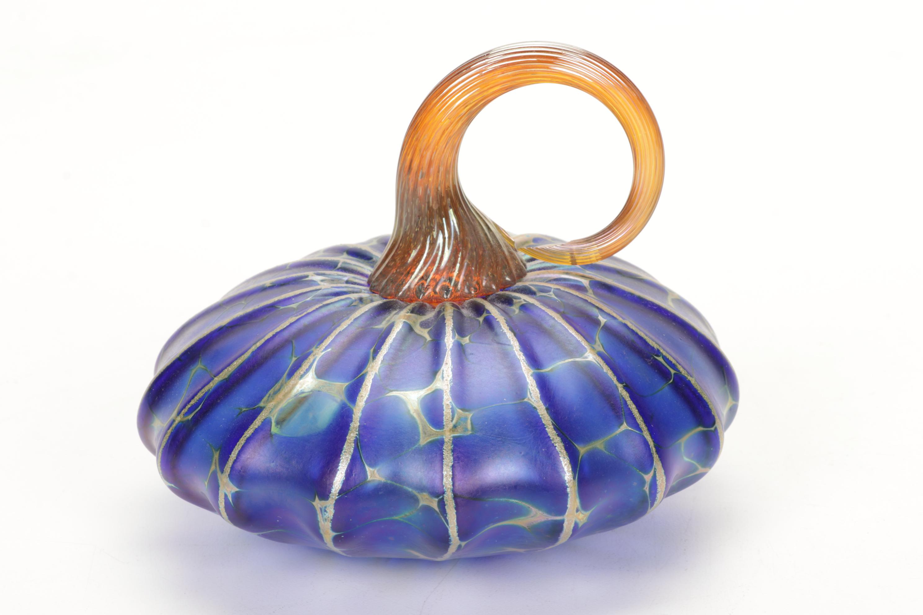 Jack Pine Studio Glass Pumpkin, Gambaro & Poggi Millefiori Vase and More