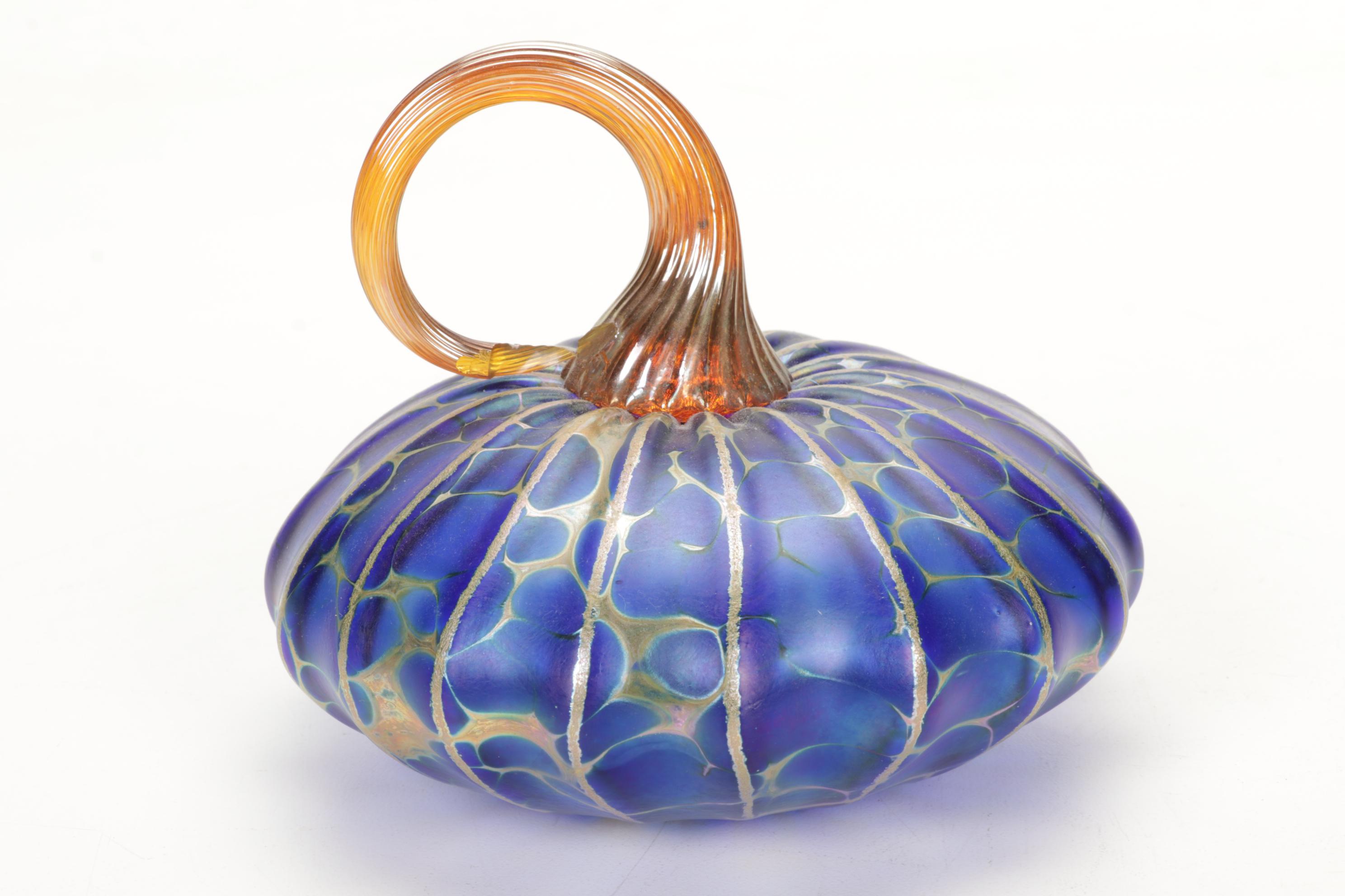 Jack Pine Studio Glass Pumpkin, Gambaro & Poggi Millefiori Vase and More