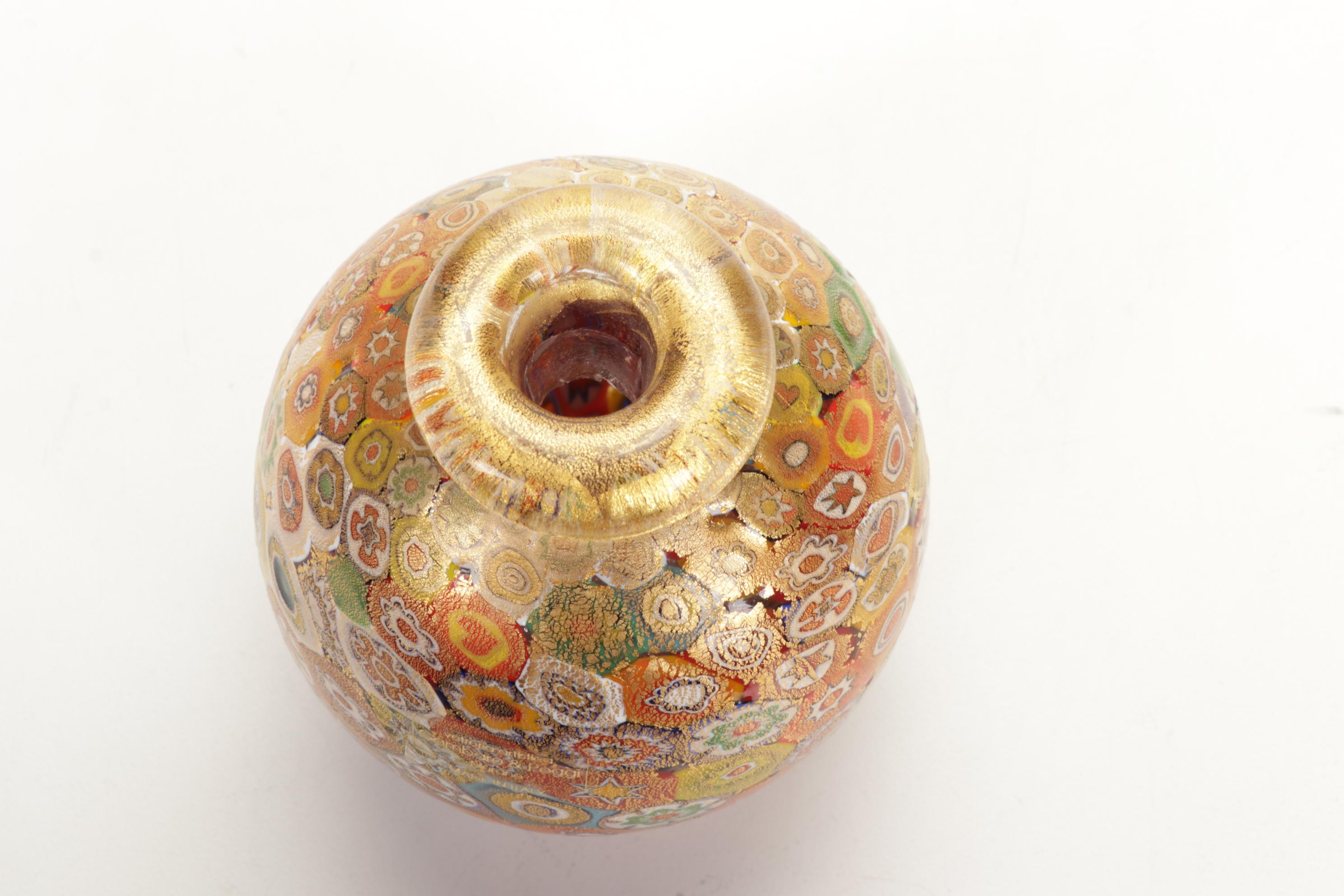 Jack Pine Studio Glass Pumpkin, Gambaro & Poggi Millefiori Vase and More