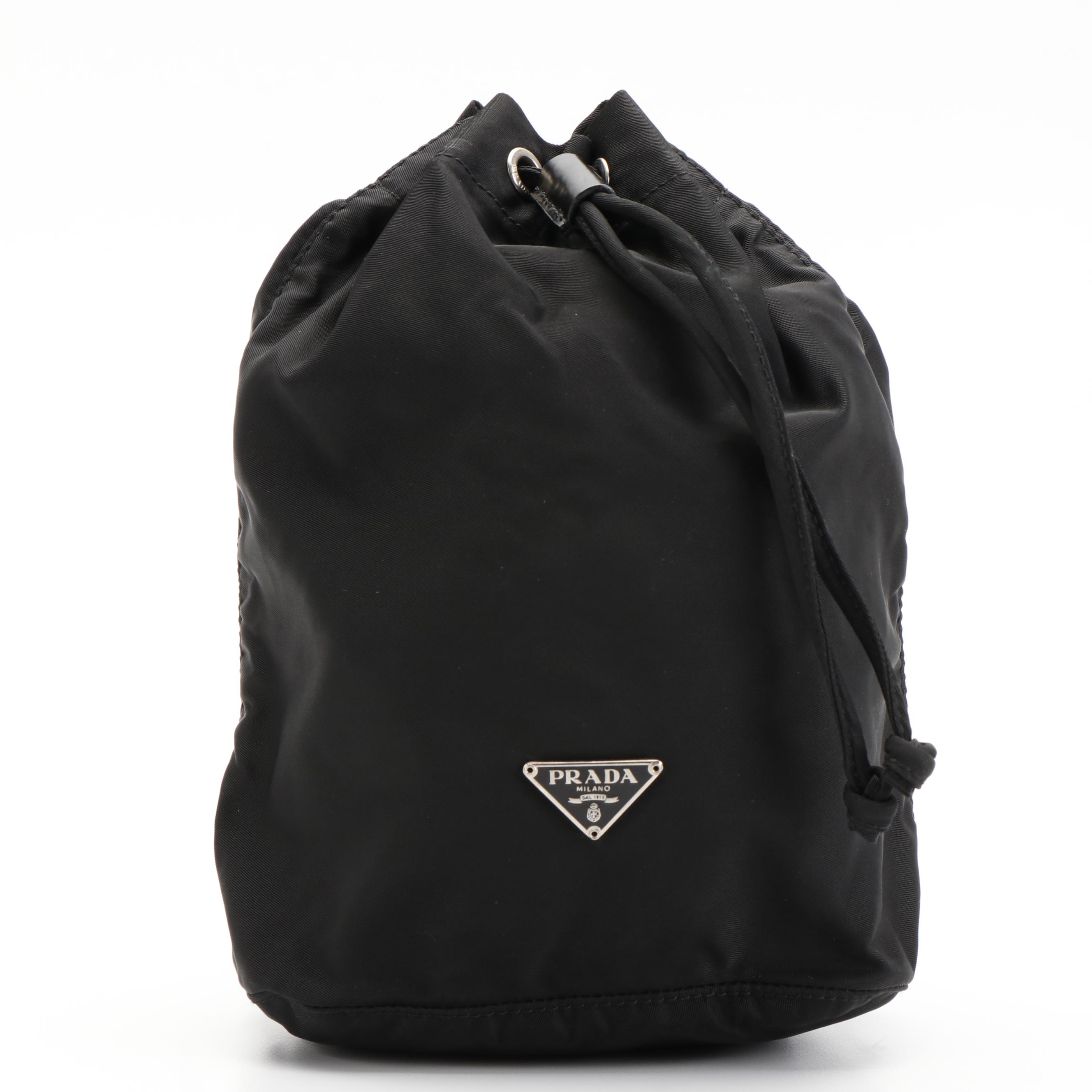 Prada Pouch Purse in Black Nylon
