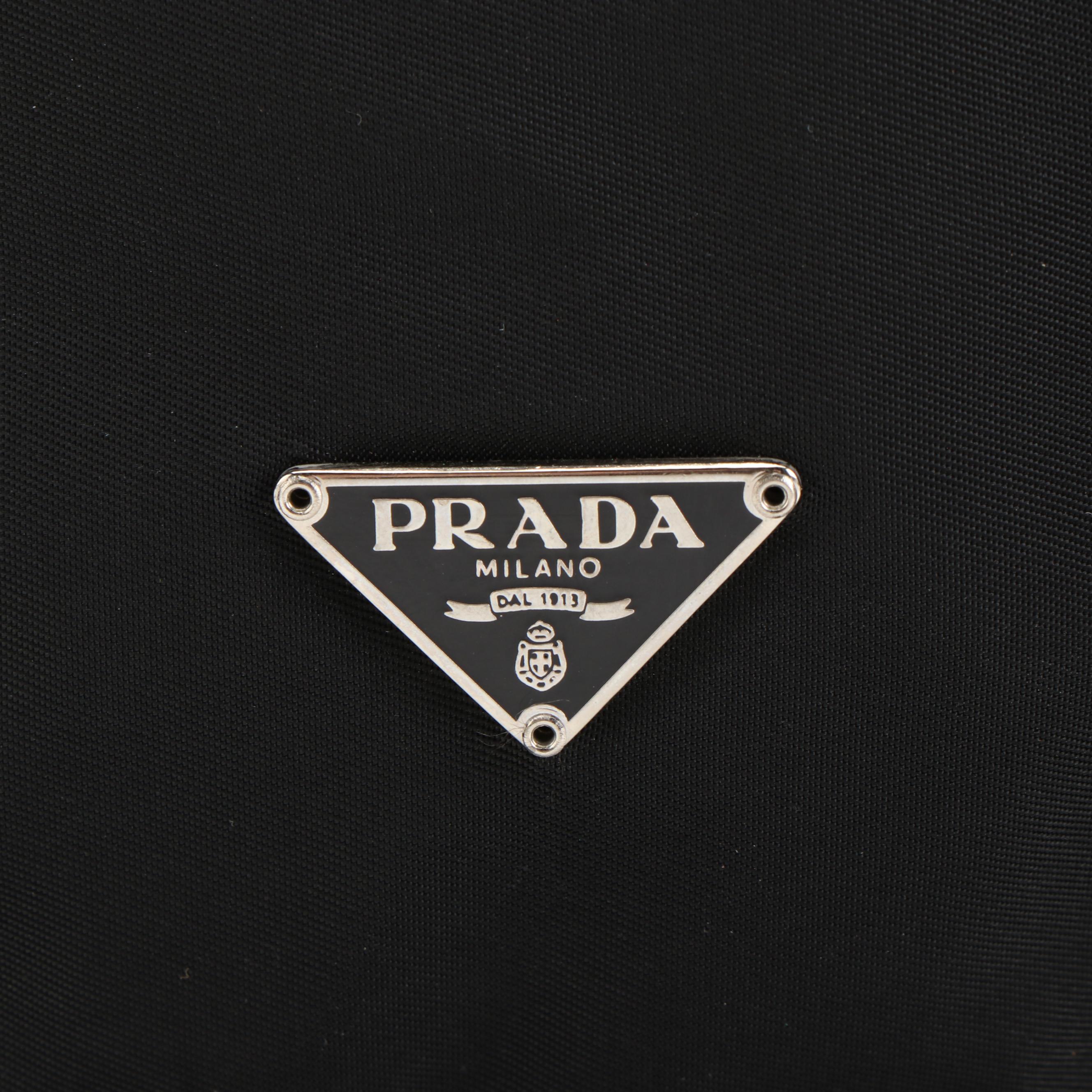 Prada Pouch Purse in Black Nylon