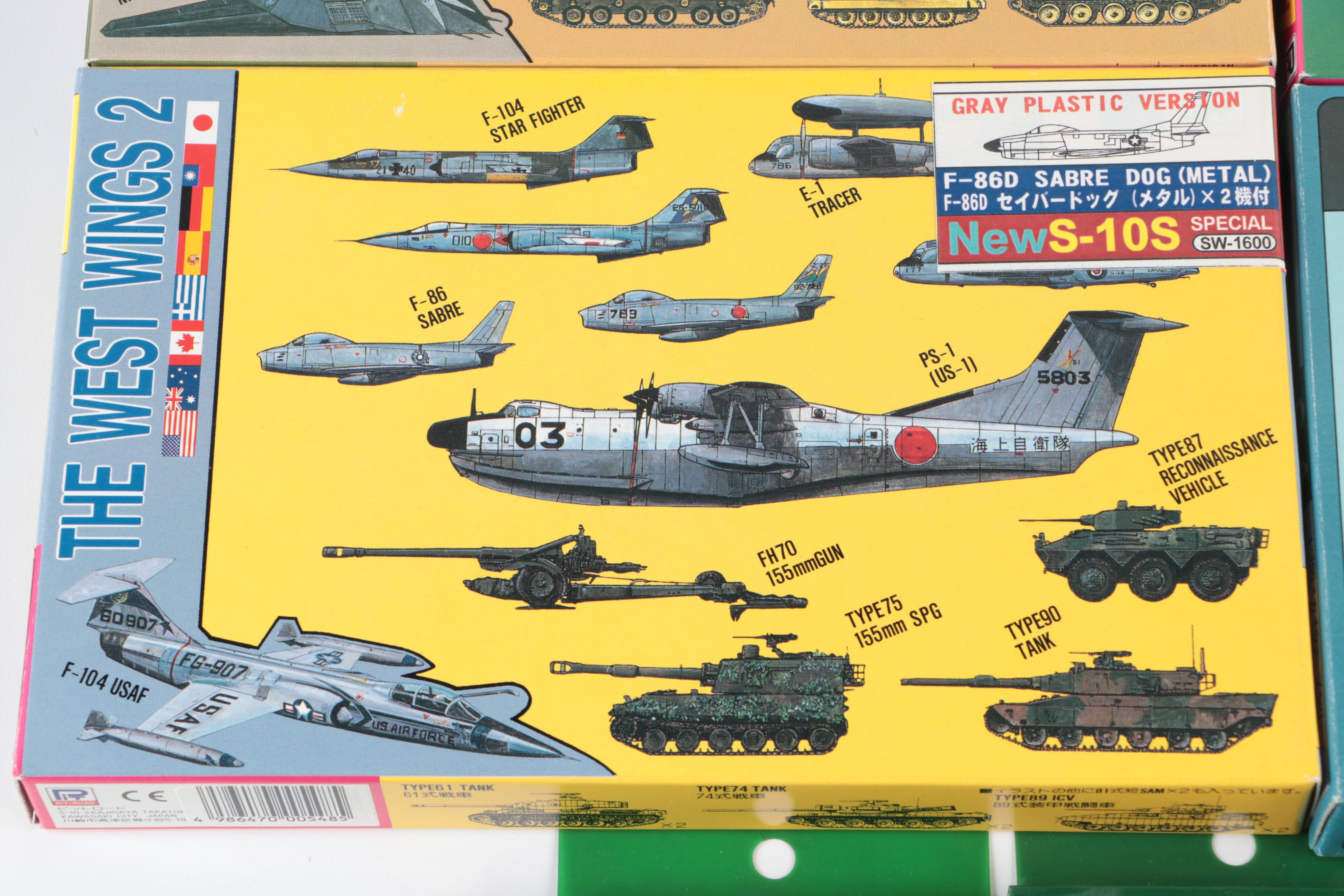 Pit-Road Model Military Airplane Kits