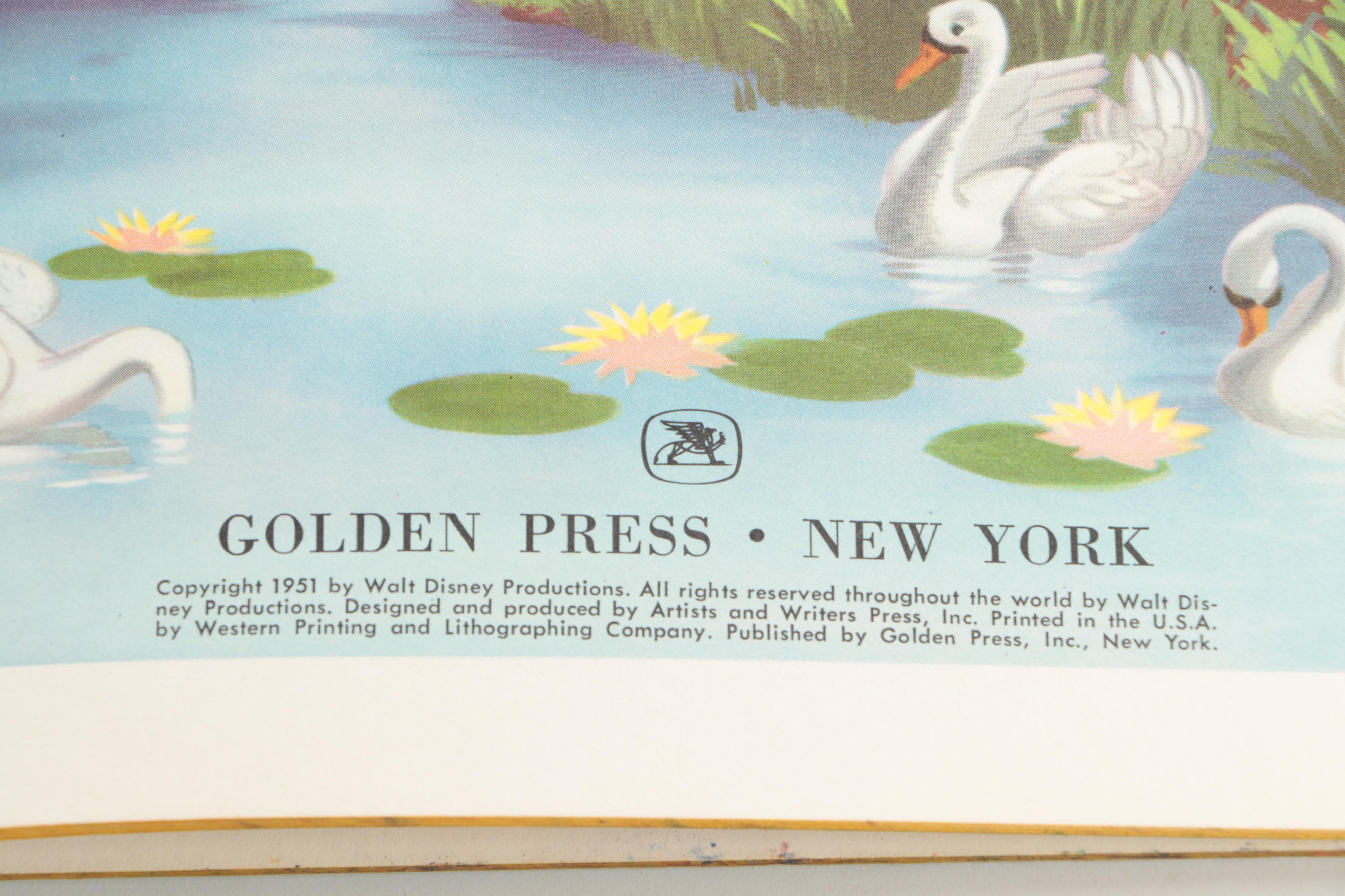 "Cinderella," "Bambi," and More Walt Disney Big Golden Books, Mid-20th Century