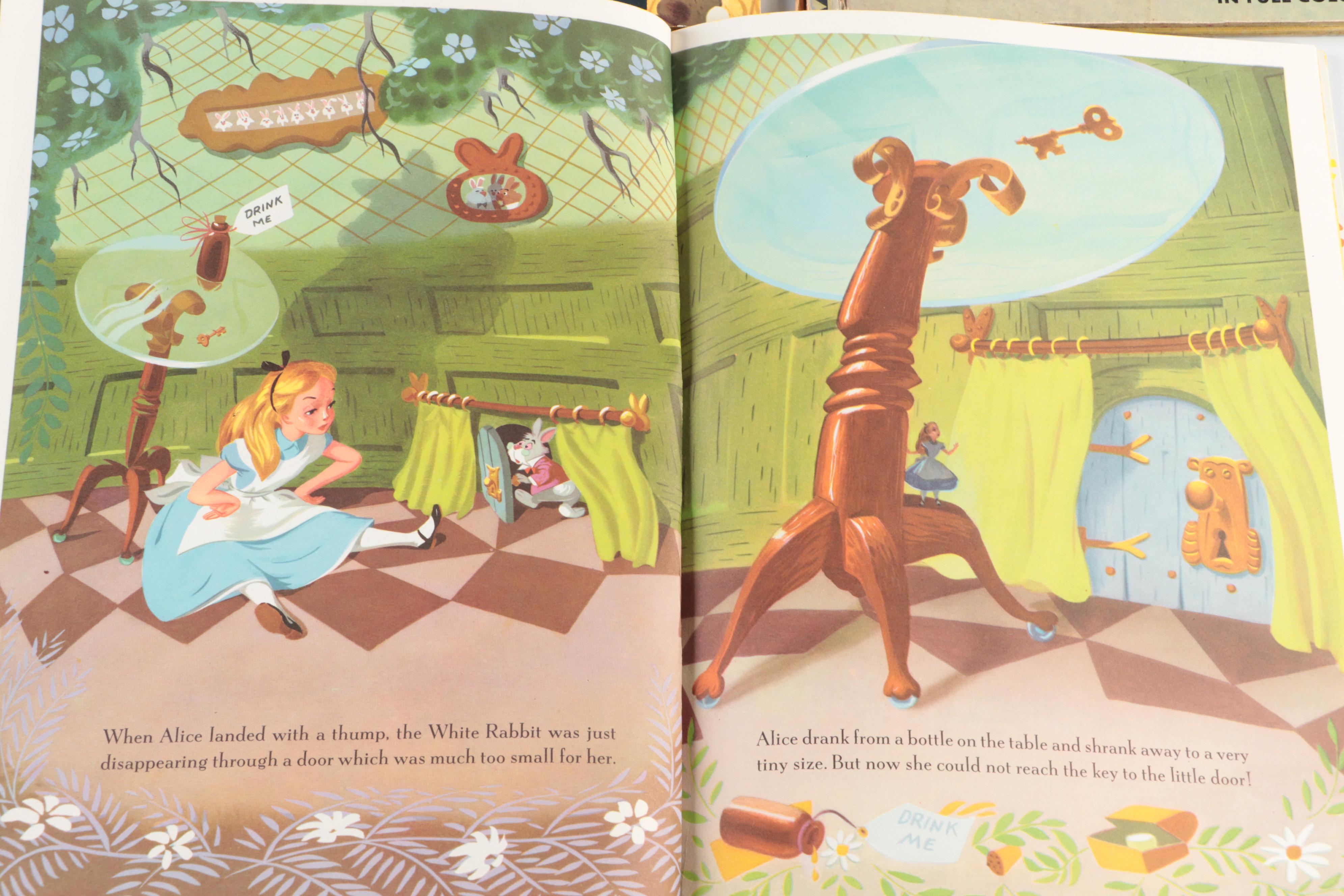 "Cinderella," "Bambi," and More Walt Disney Big Golden Books, Mid-20th Century