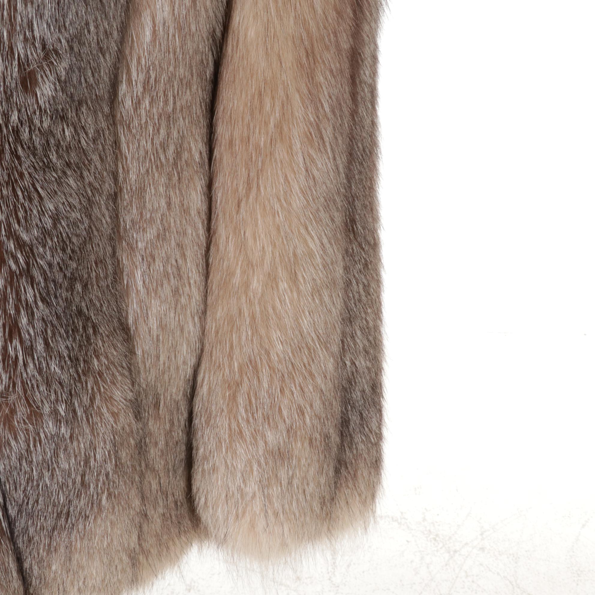 Fox Fur Stroller Coat