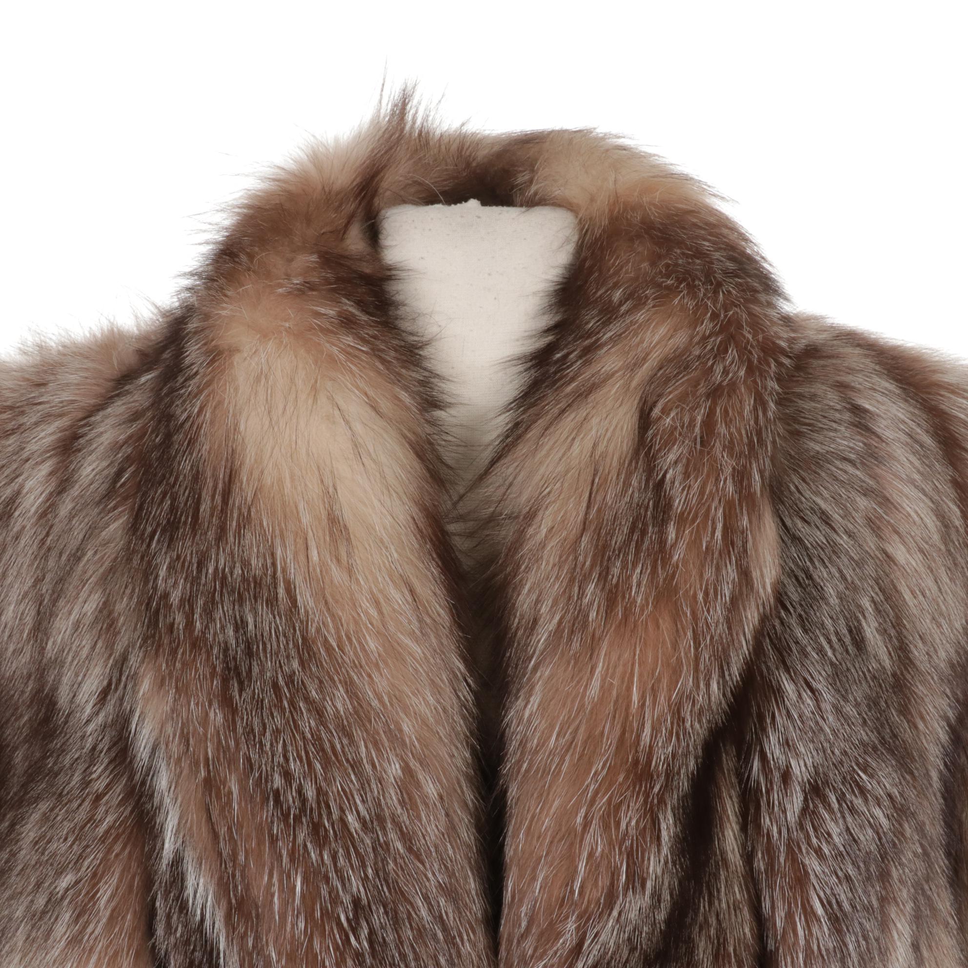 Fox Fur Stroller Coat