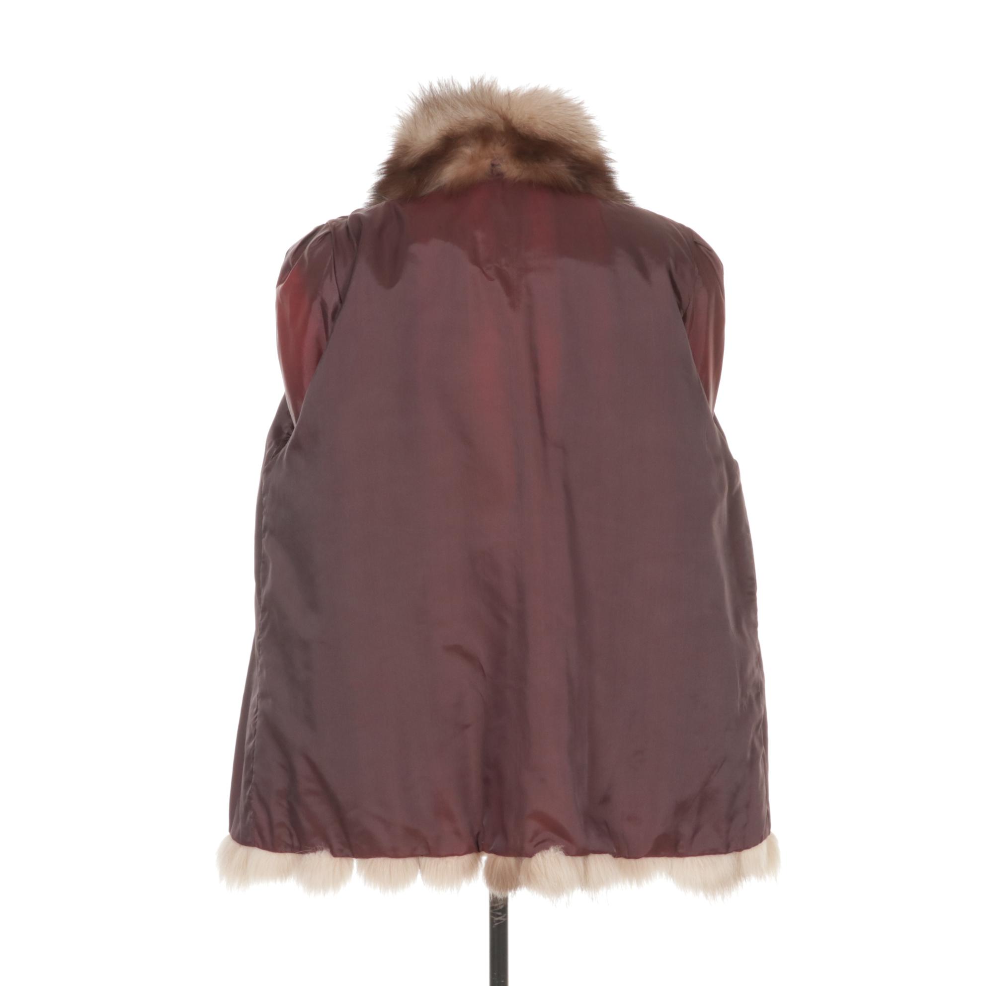 Fox Fur Stroller Coat