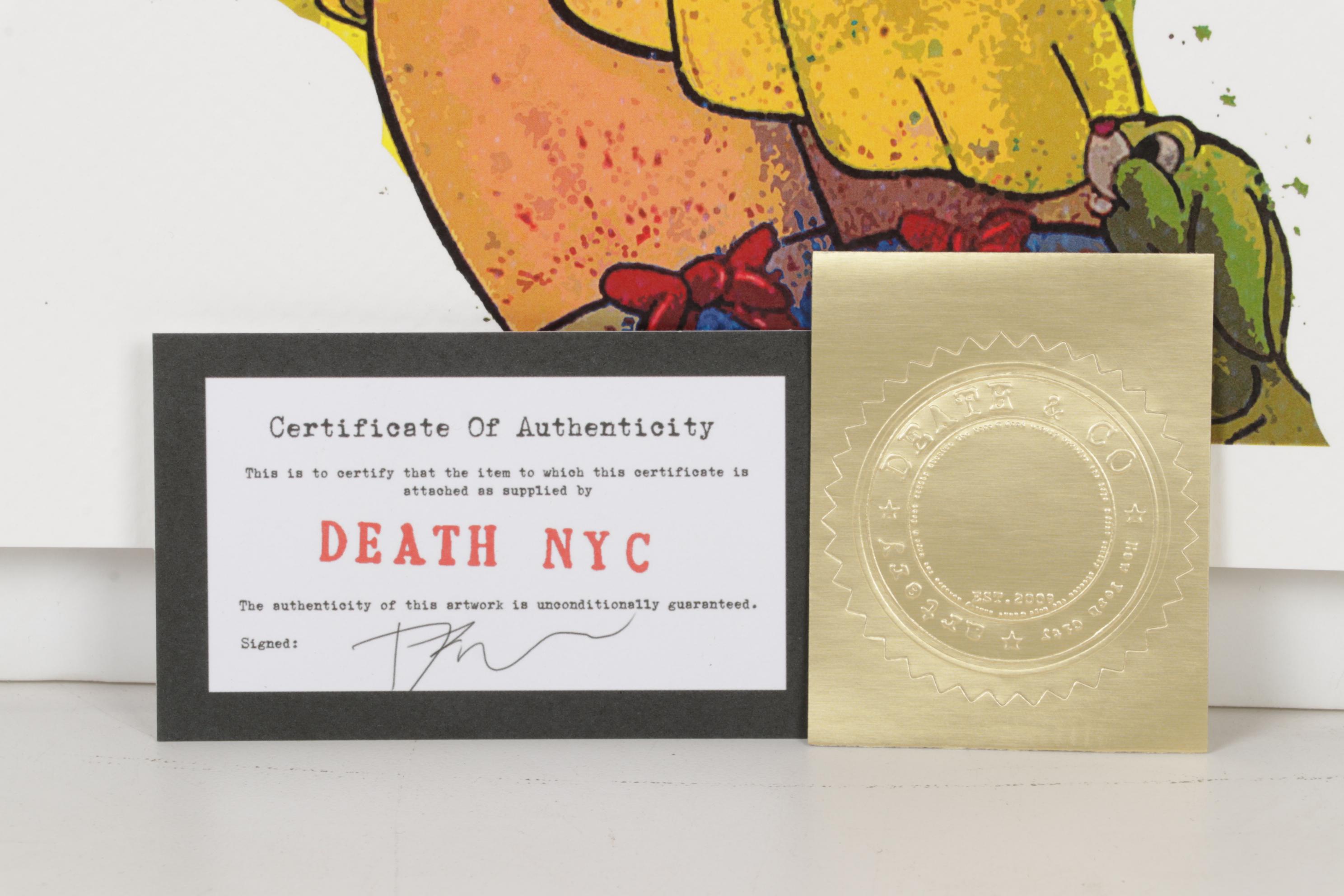 Death NYC Pop Art Graphic Print, 2023