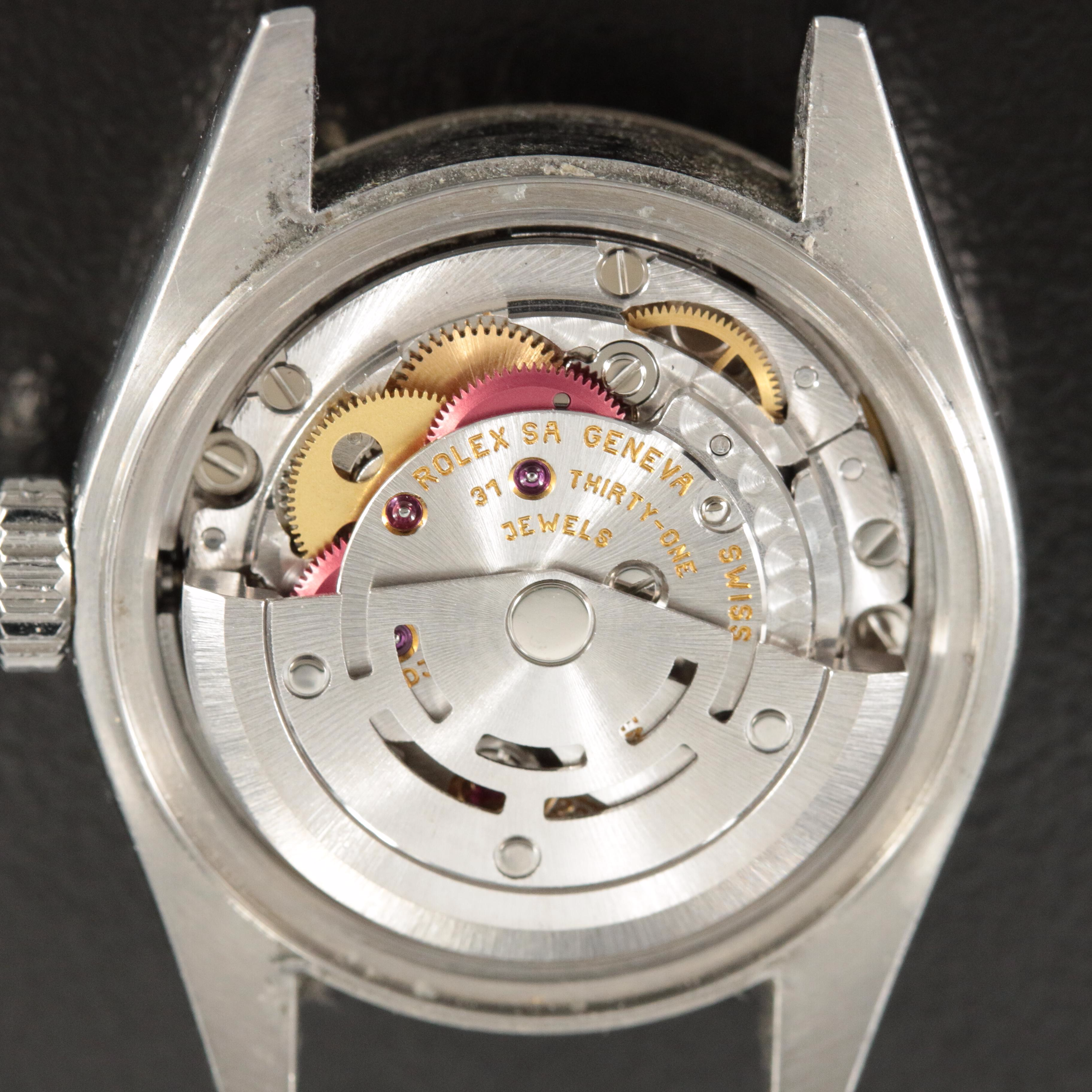 2000 Rolex Blue Roman Dial Datejust Watch