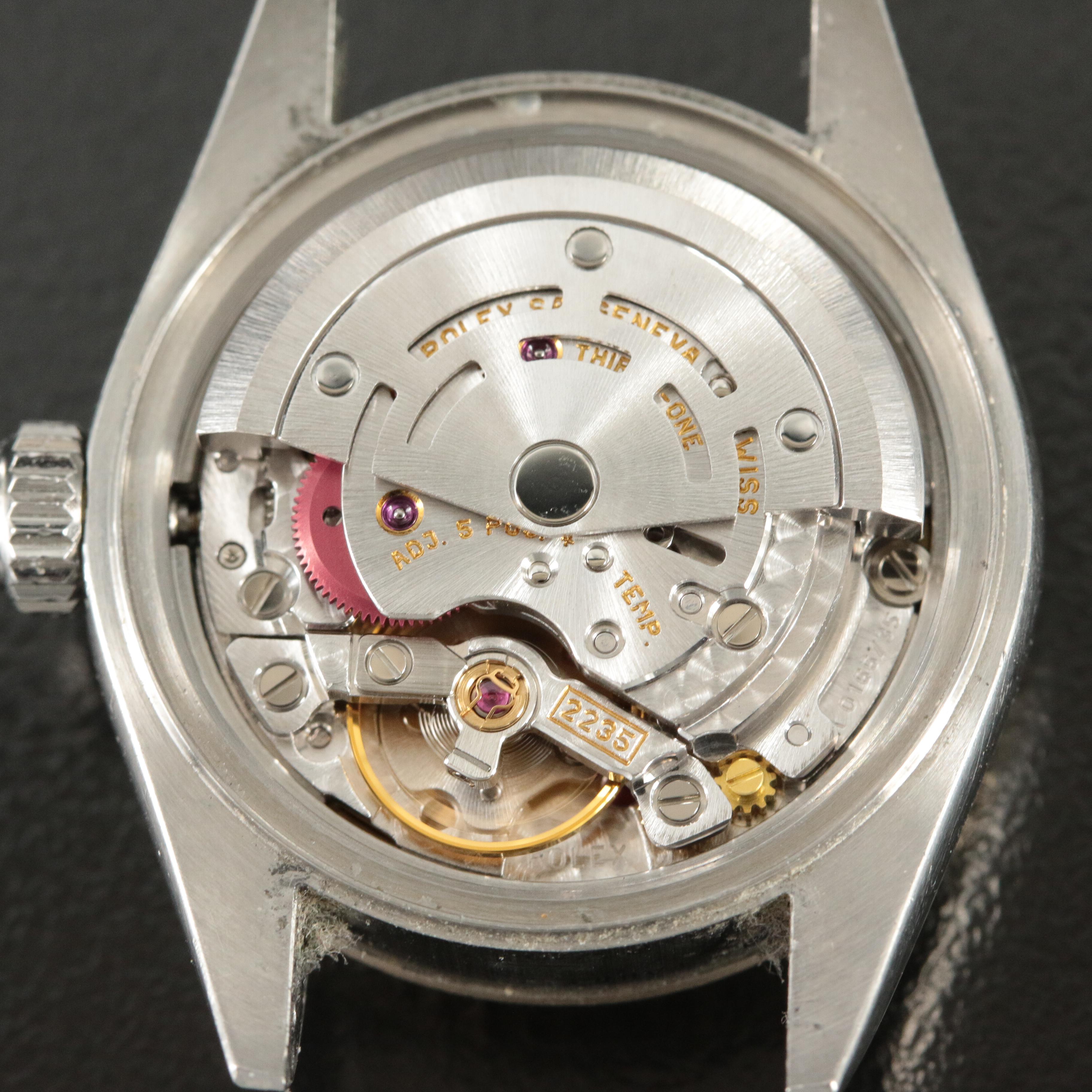 2000 Rolex Blue Roman Dial Datejust Watch