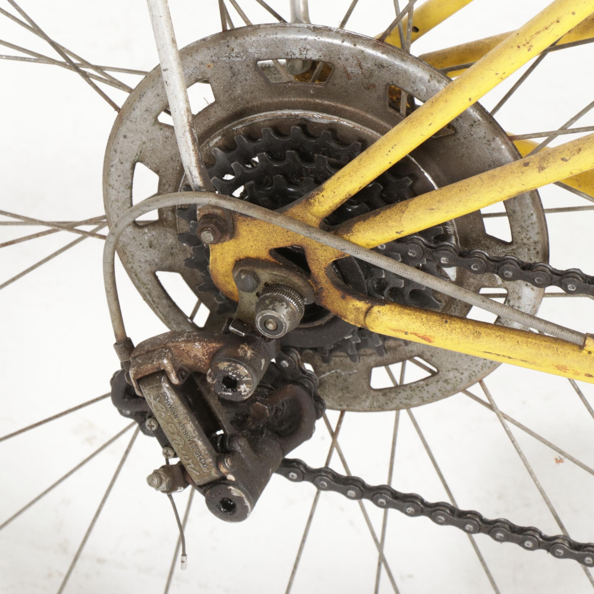 Two Schwinn "Le Tour" Road Bicycles with Rear Cargo Racks, 1970s