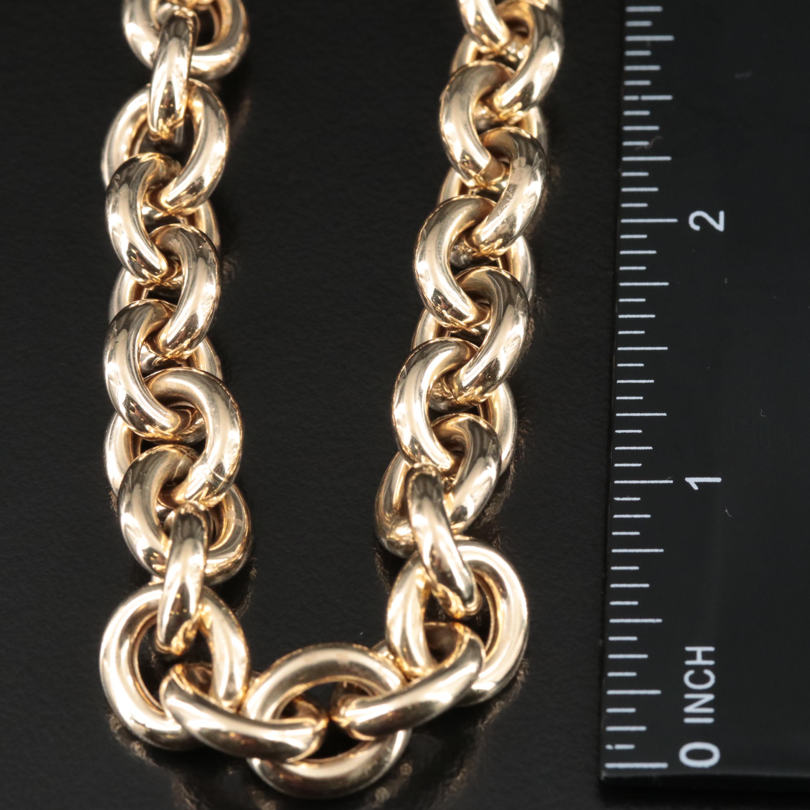 14K Toggle Necklace