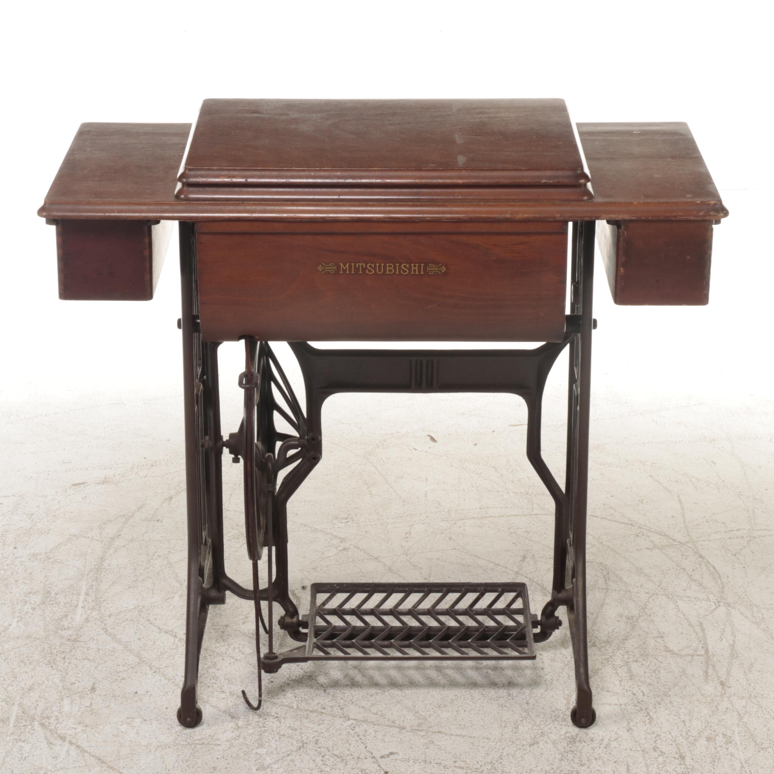 Mitsubishi Treadle Sewing Machine Table