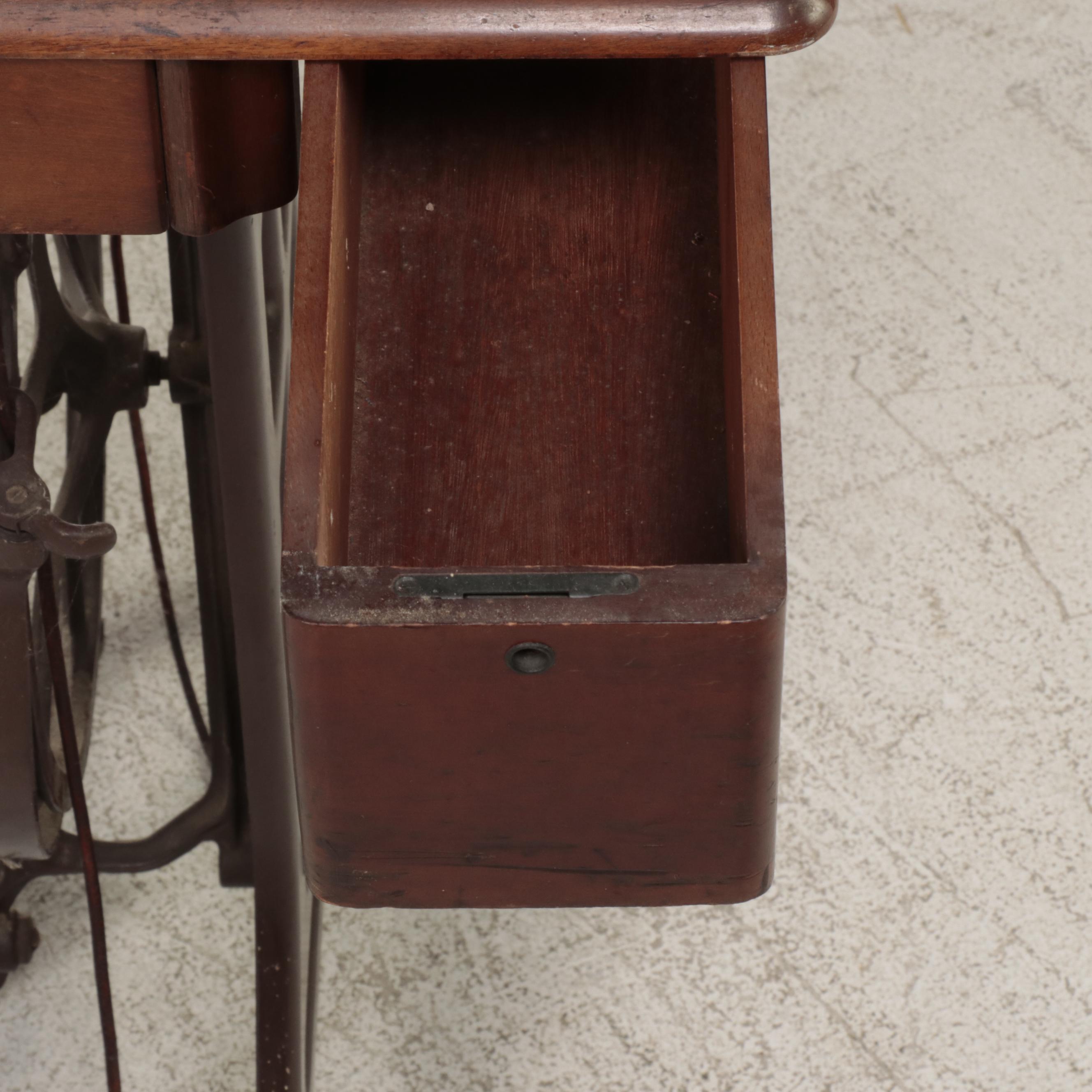 Mitsubishi Treadle Sewing Machine Table