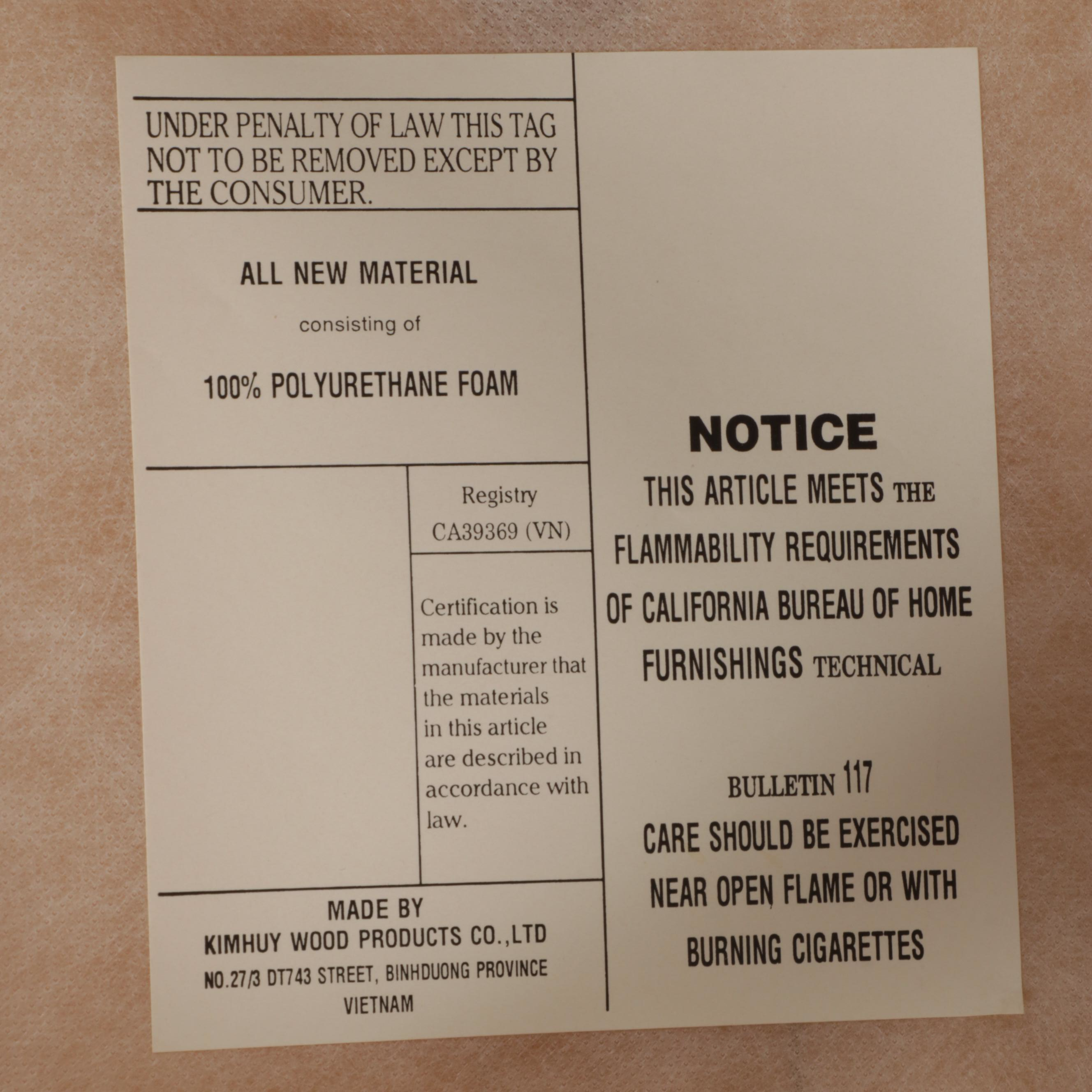 Seven-Piece American Primitive Style Hardwood Dining Set