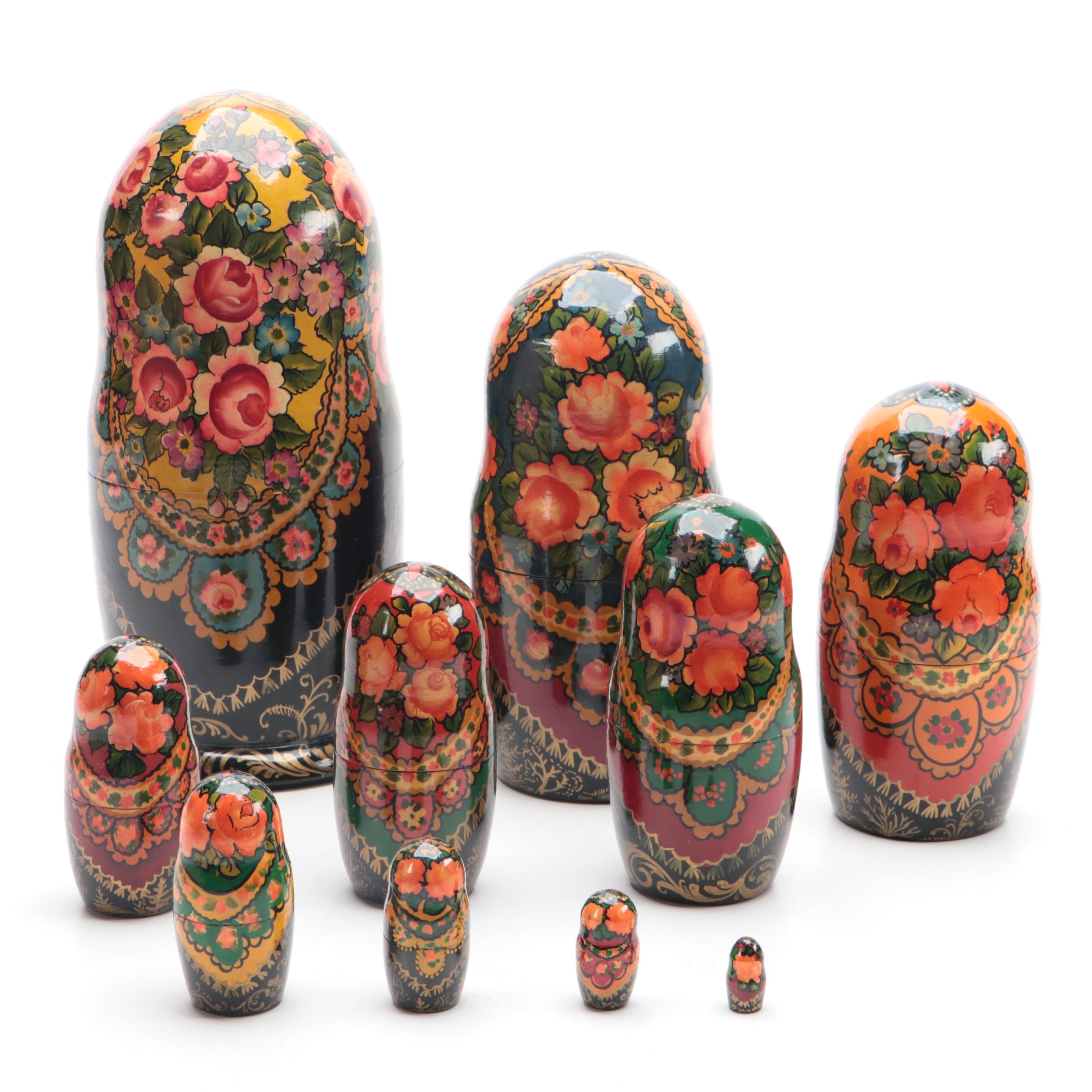 Russian Hand-Painted Matryoshka Doll
