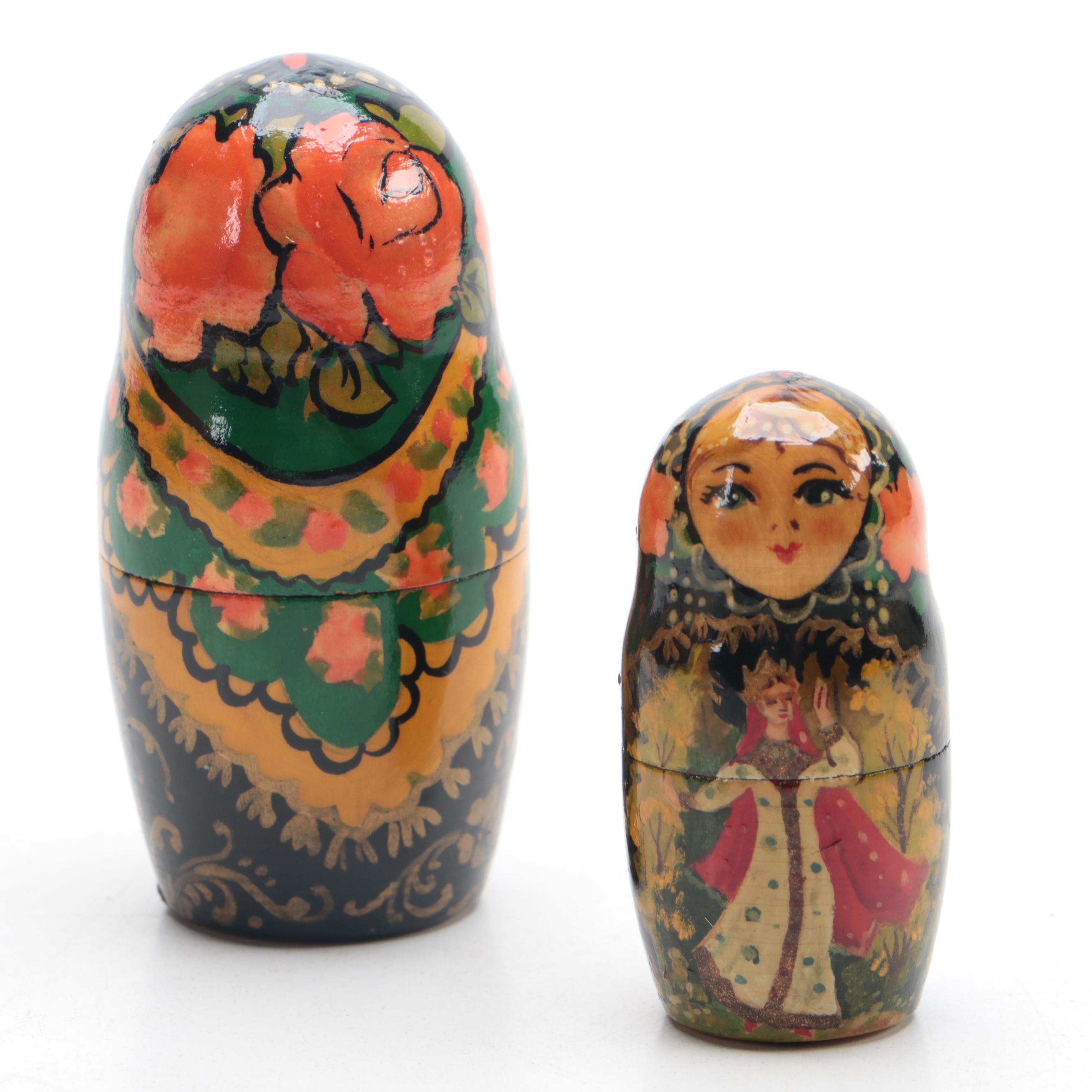 Russian Hand-Painted Matryoshka Doll