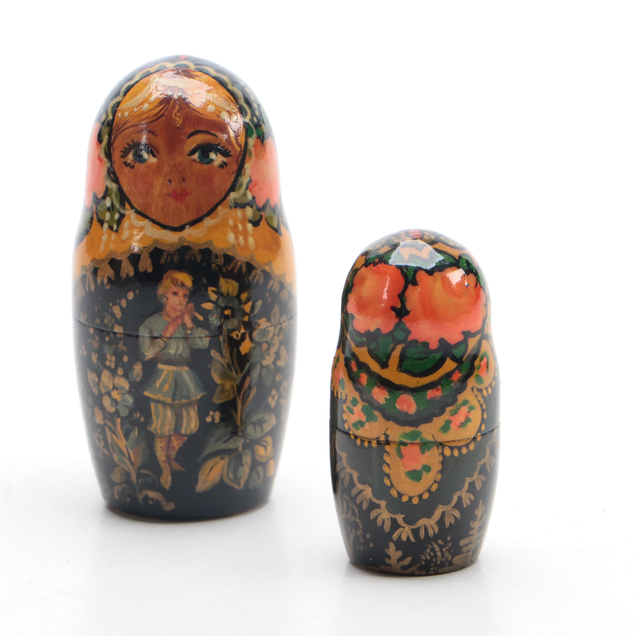 Russian Hand-Painted Matryoshka Doll