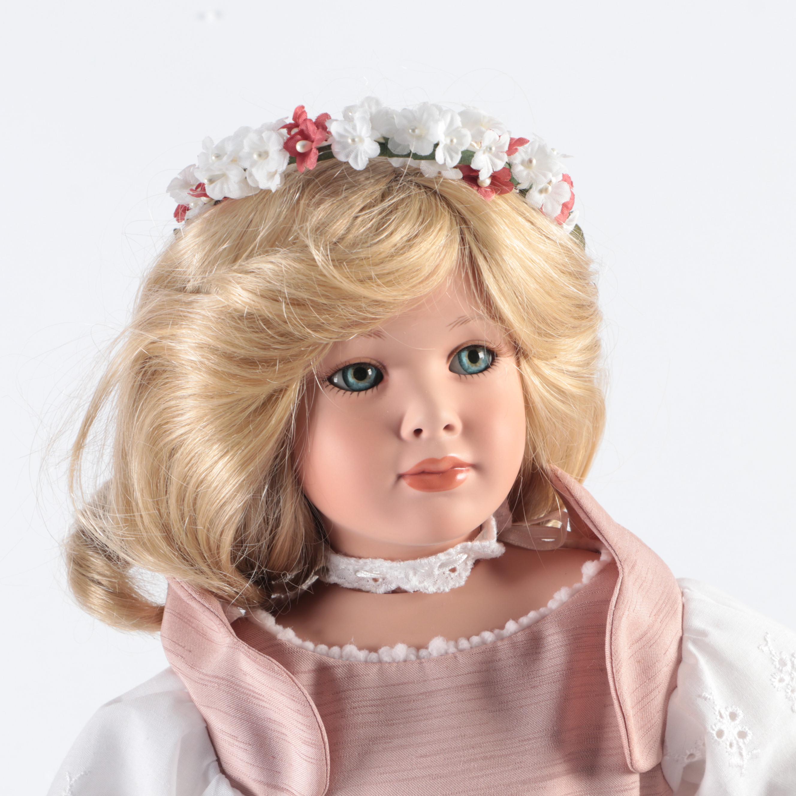 Masterpiece Gallery "Bliss" and "Lucia" Porcelain Dolls