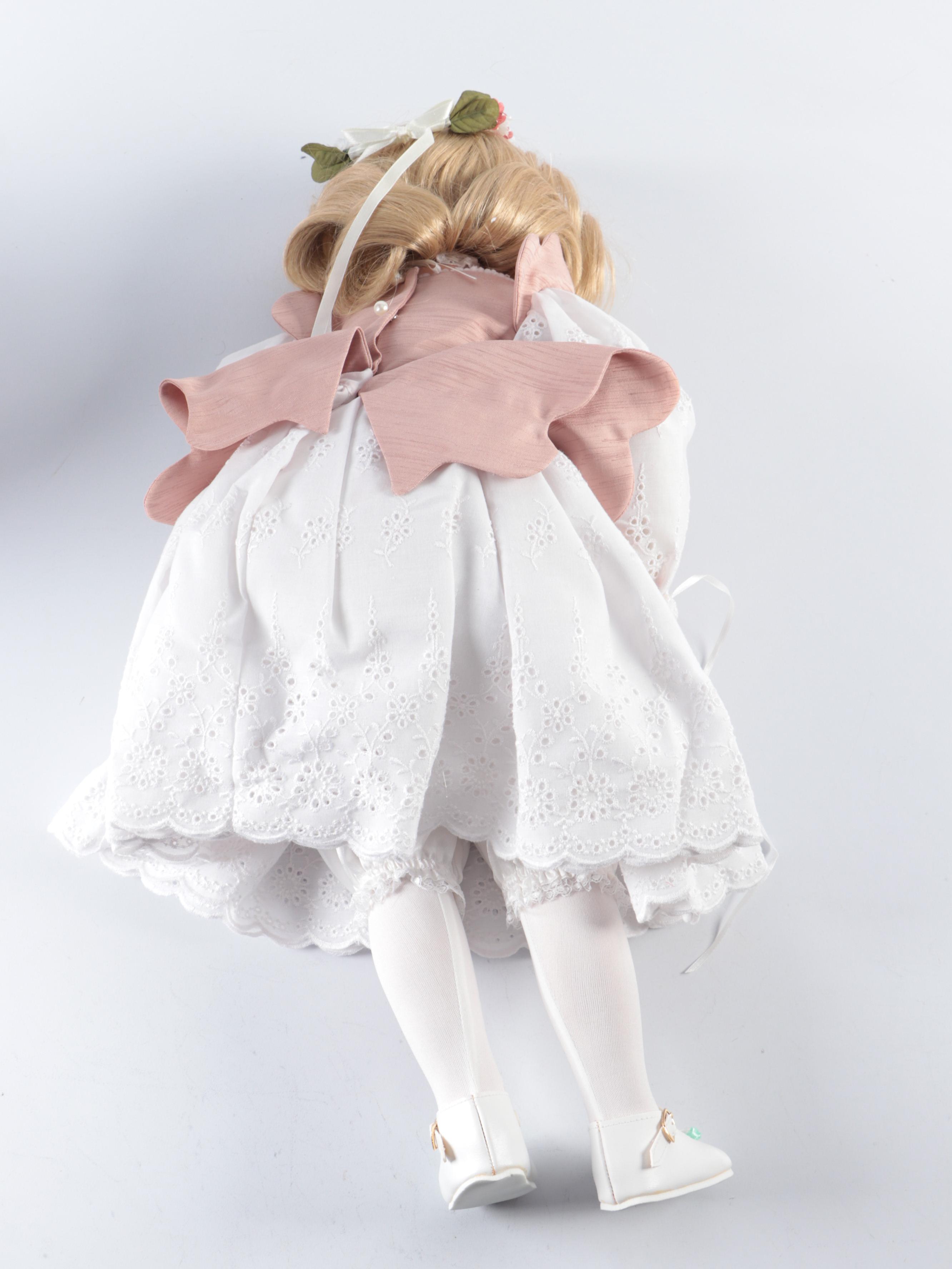 Masterpiece Gallery "Bliss" and "Lucia" Porcelain Dolls