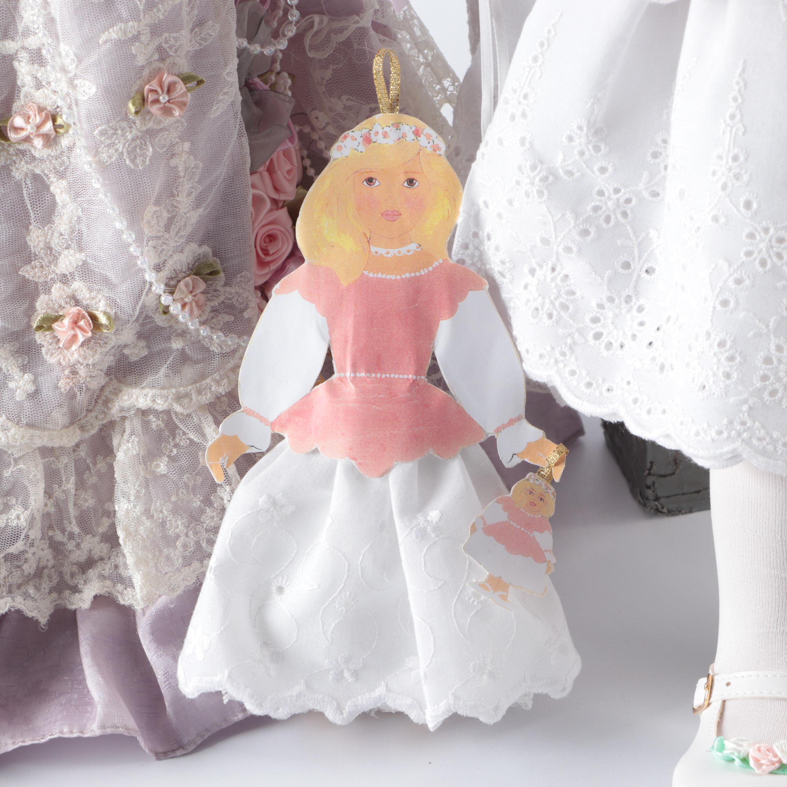 Masterpiece Gallery "Bliss" and "Lucia" Porcelain Dolls