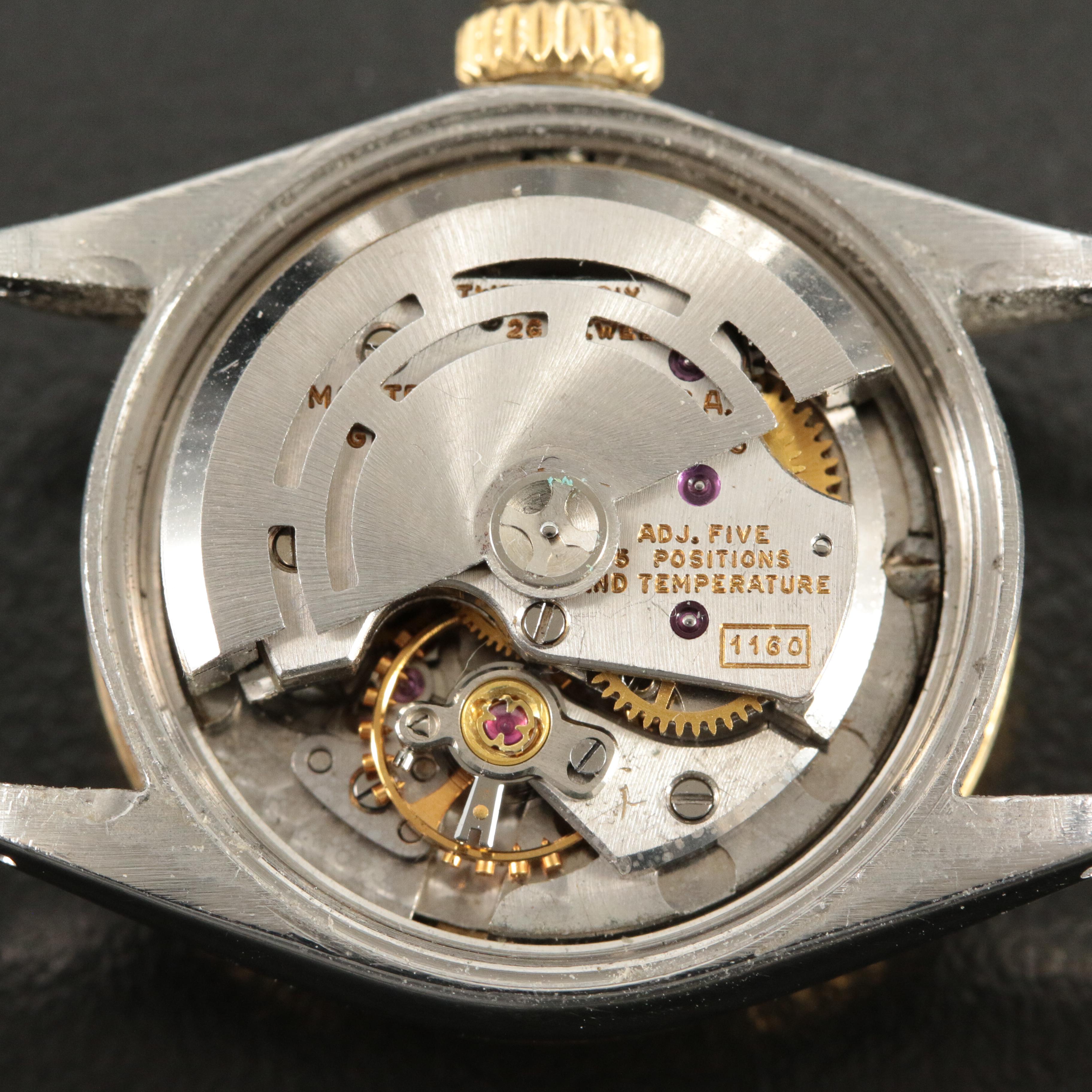 1966 Rolex Custom Diamond, Mother-of-Pearl Dial Watch