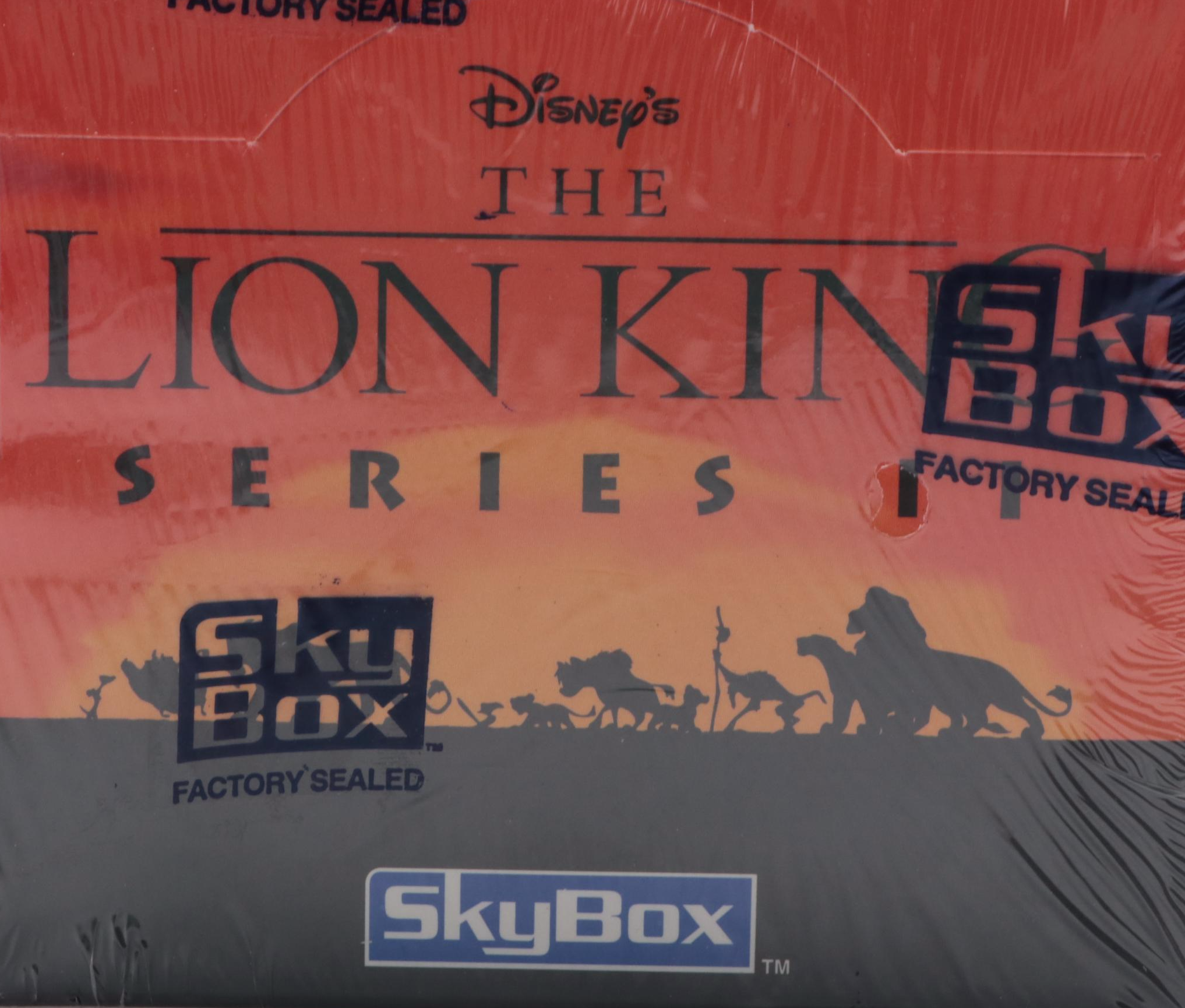 SkyBox Disney's The Lion King Series II Trading Cards Sealed Hobby Box