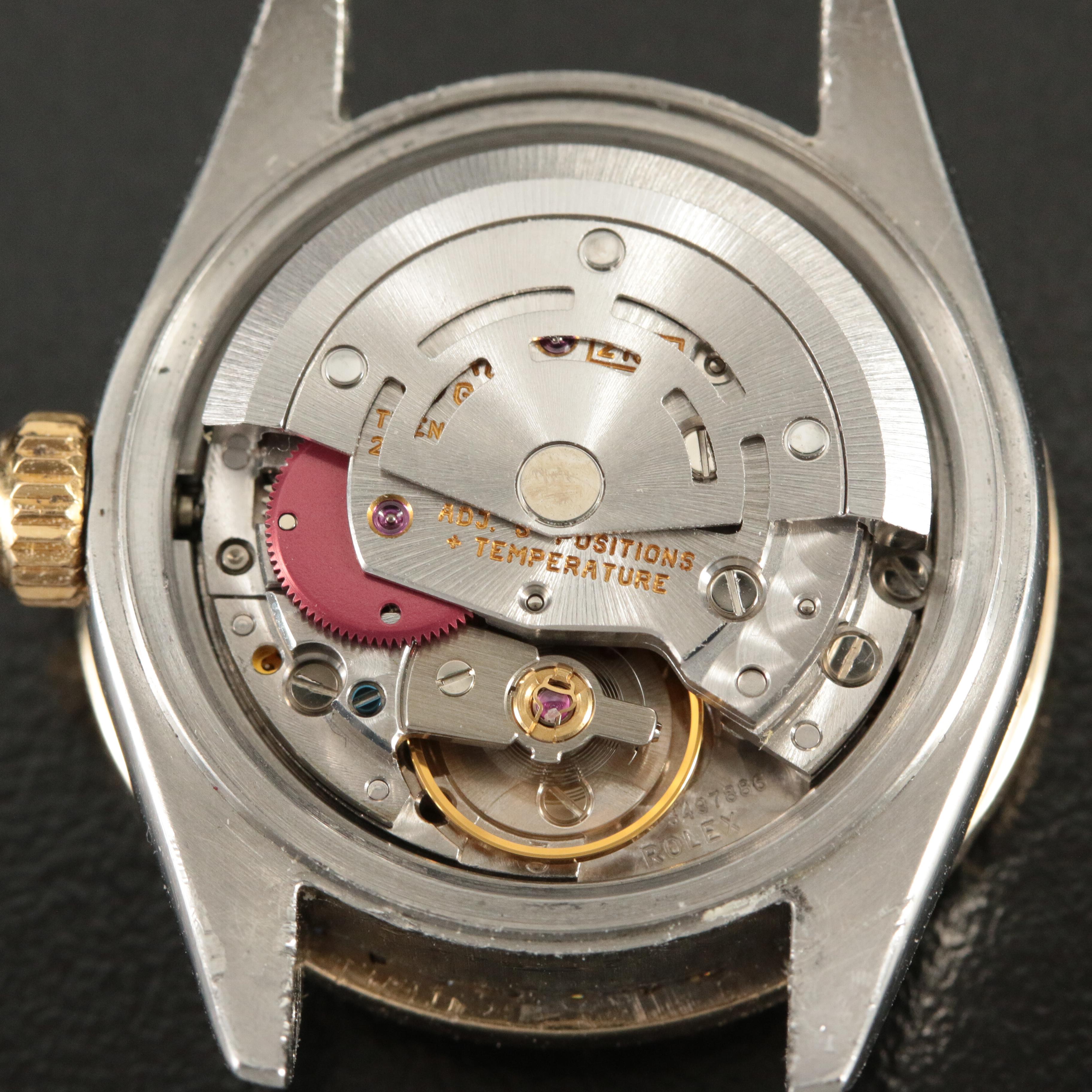 1997 Rolex Custom Diamond Bezel Datejust Watch