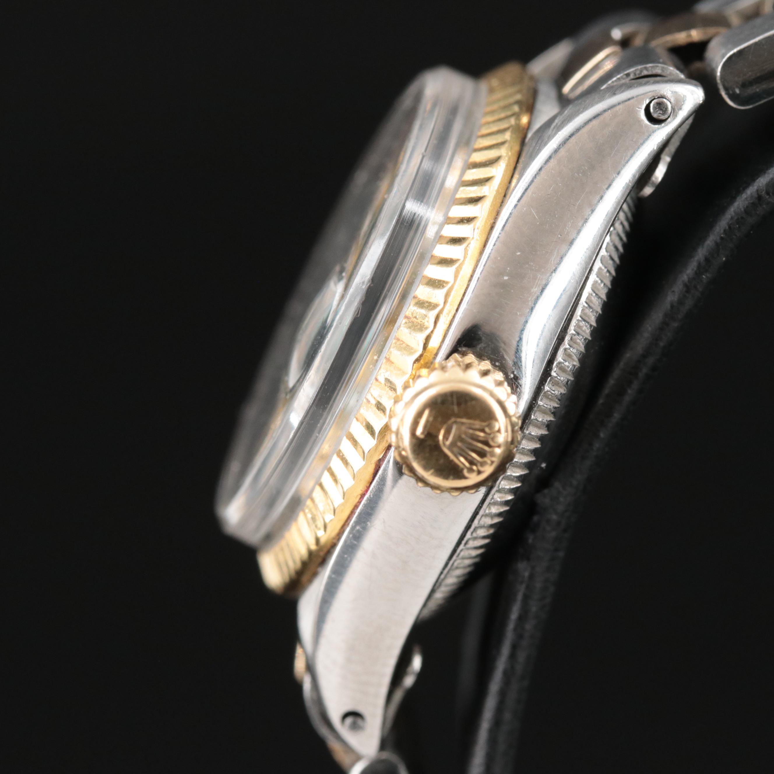 1966 Rolex Custom Diamond, Mother-of-Pearl Dial Watch
